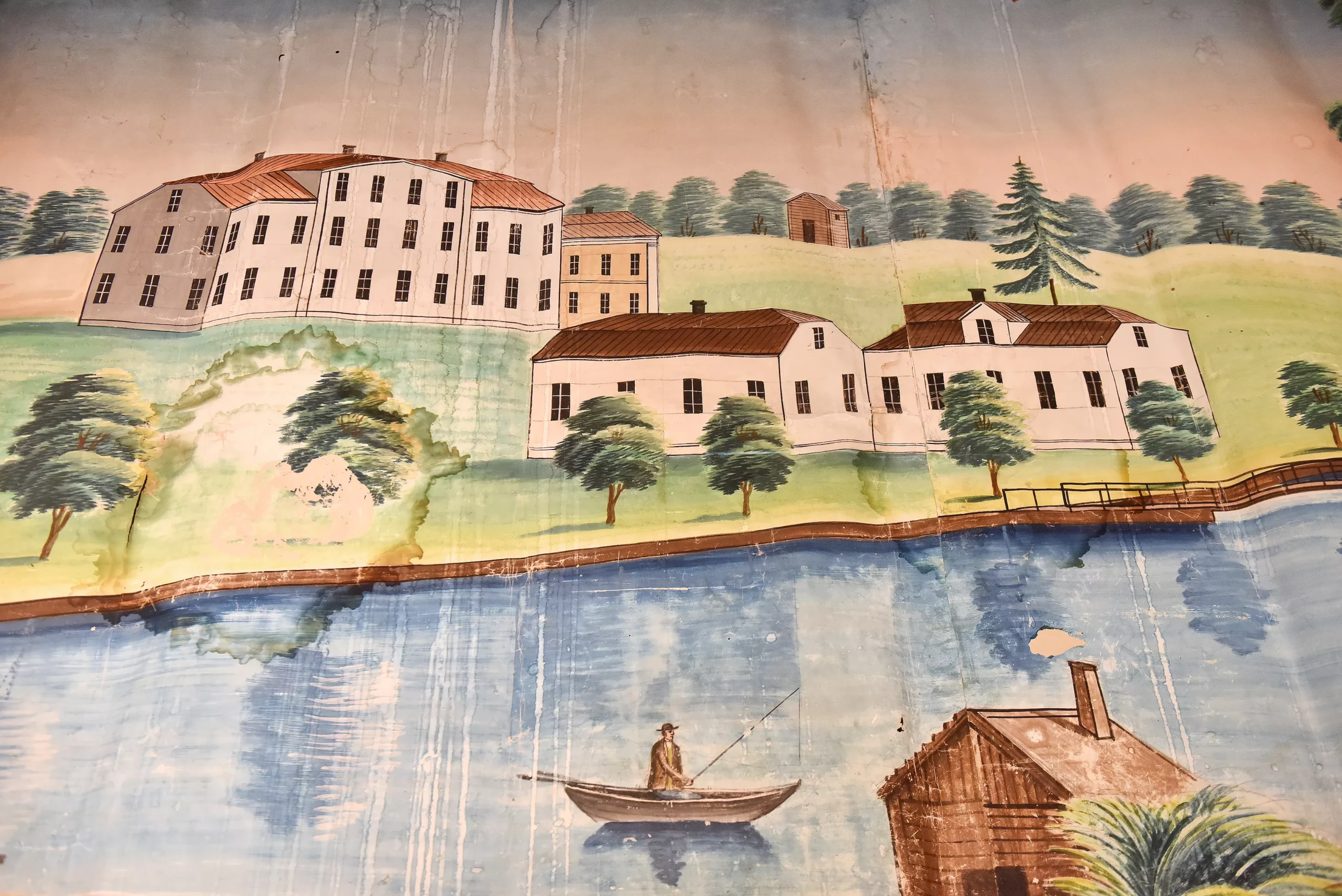 Unik tapet av Karl Kuhlman visas idag