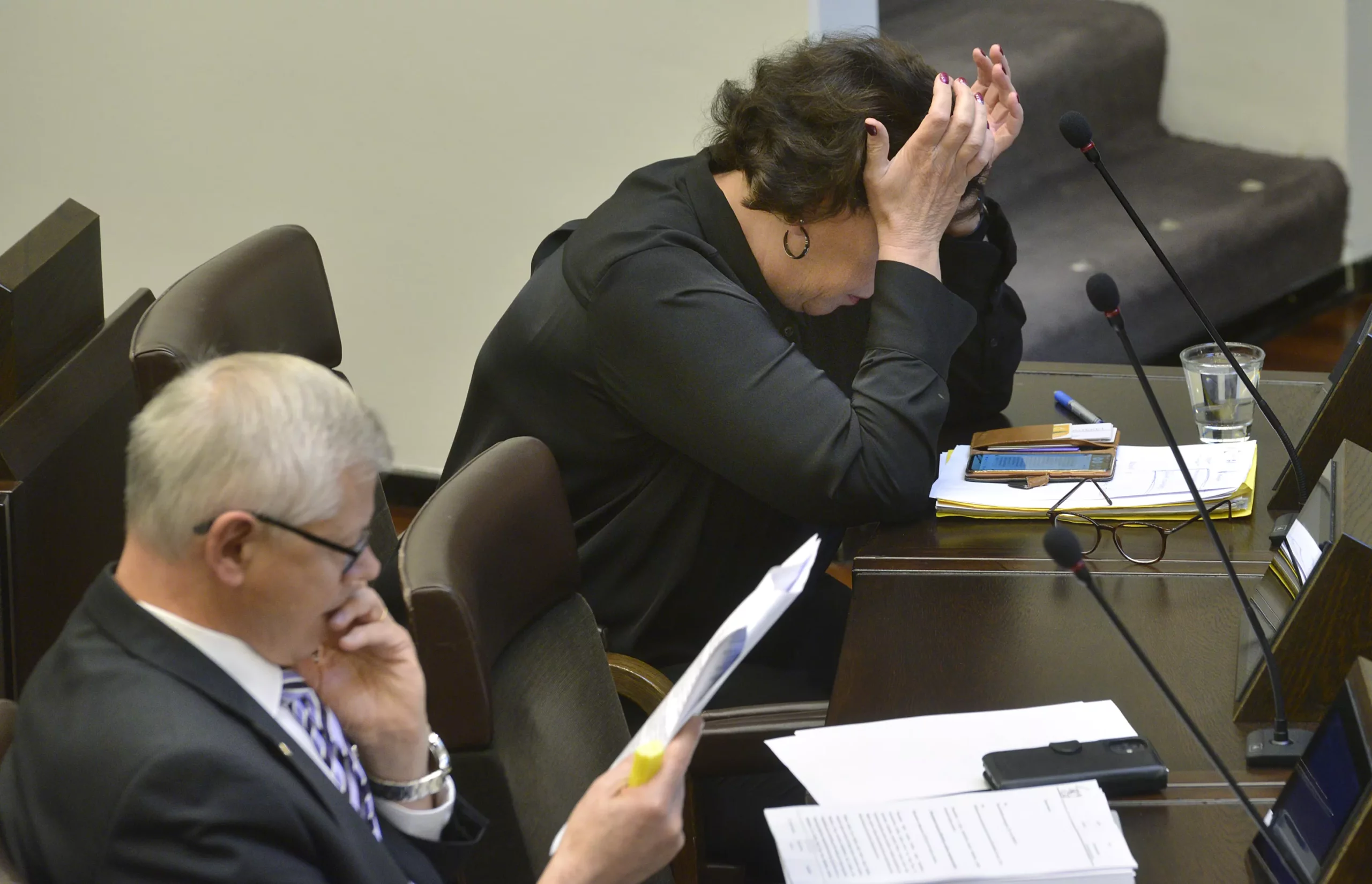 Otydlig linje av Obunden samling