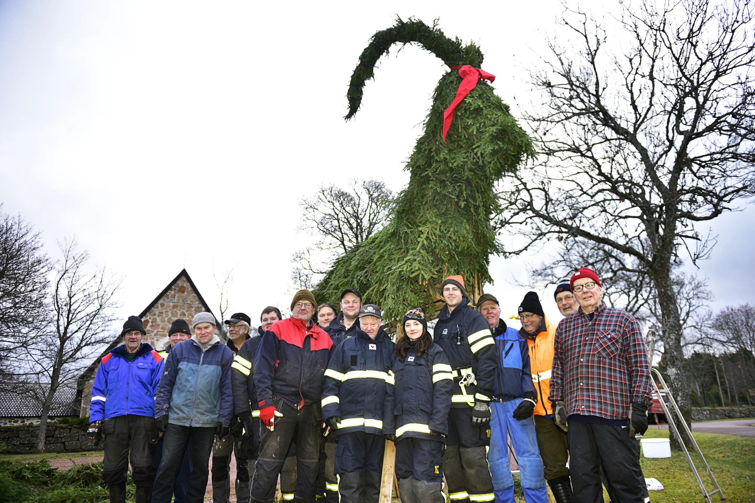 Geta ordnar bocksläpp på lördag