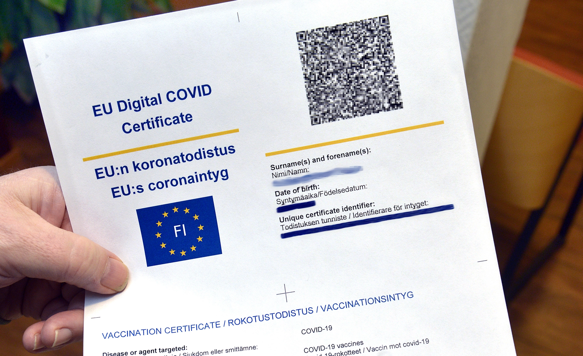 Hälsocentralen hjälper med intyg i undantagsfall