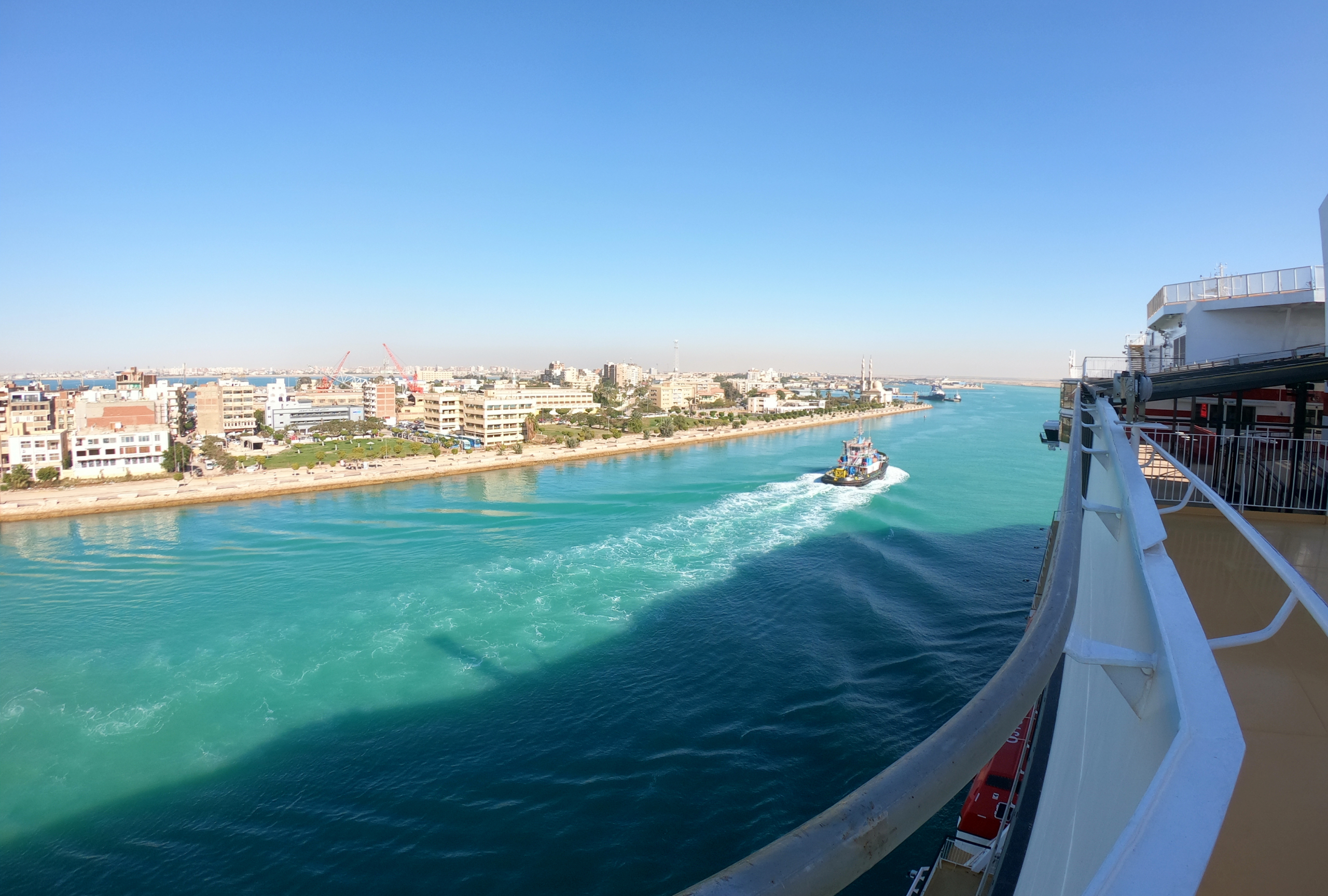 Viking Glory tog sig till Medelhavet