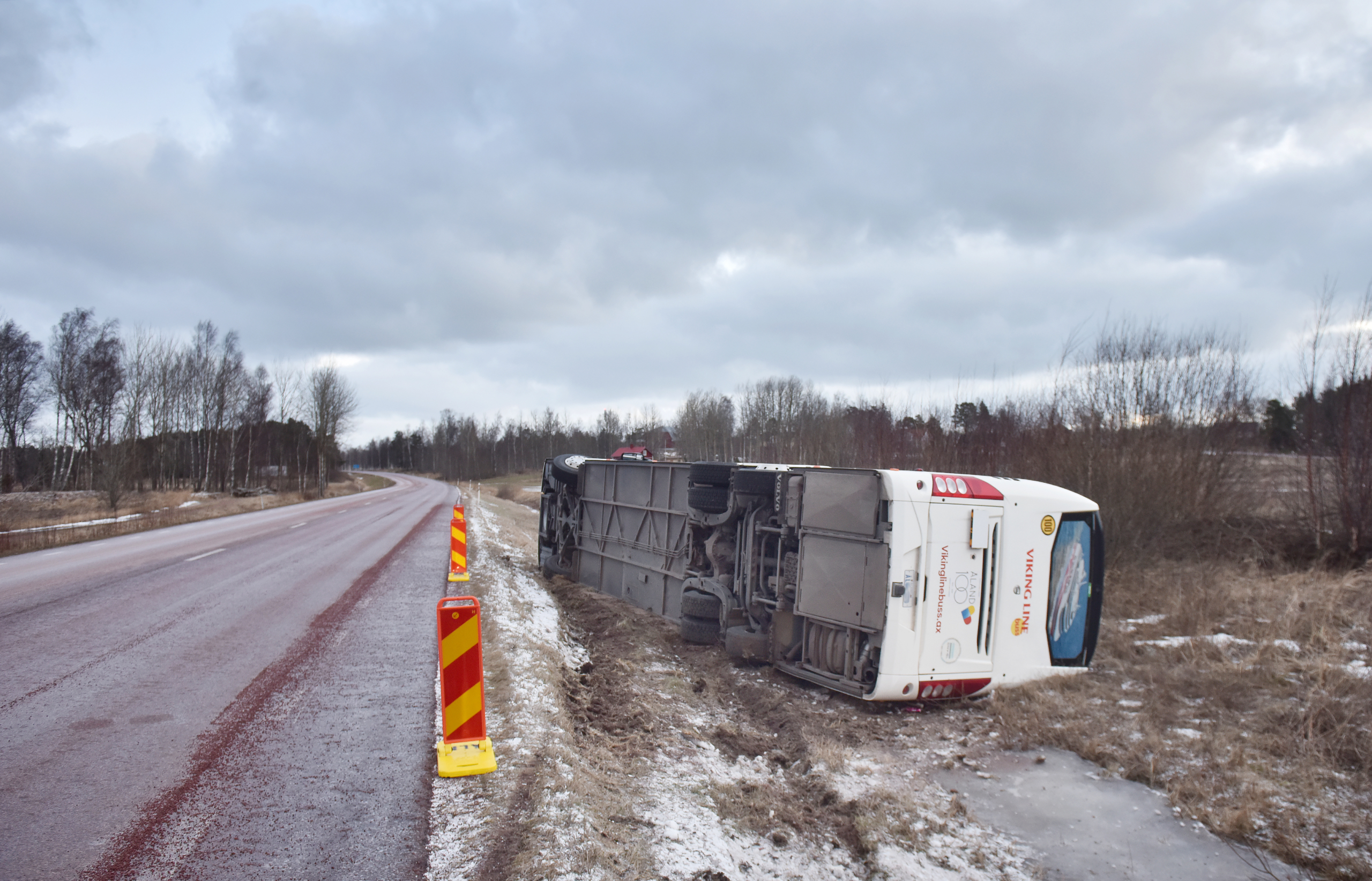 Landsortsbussar ställer in turer på grund av vädret