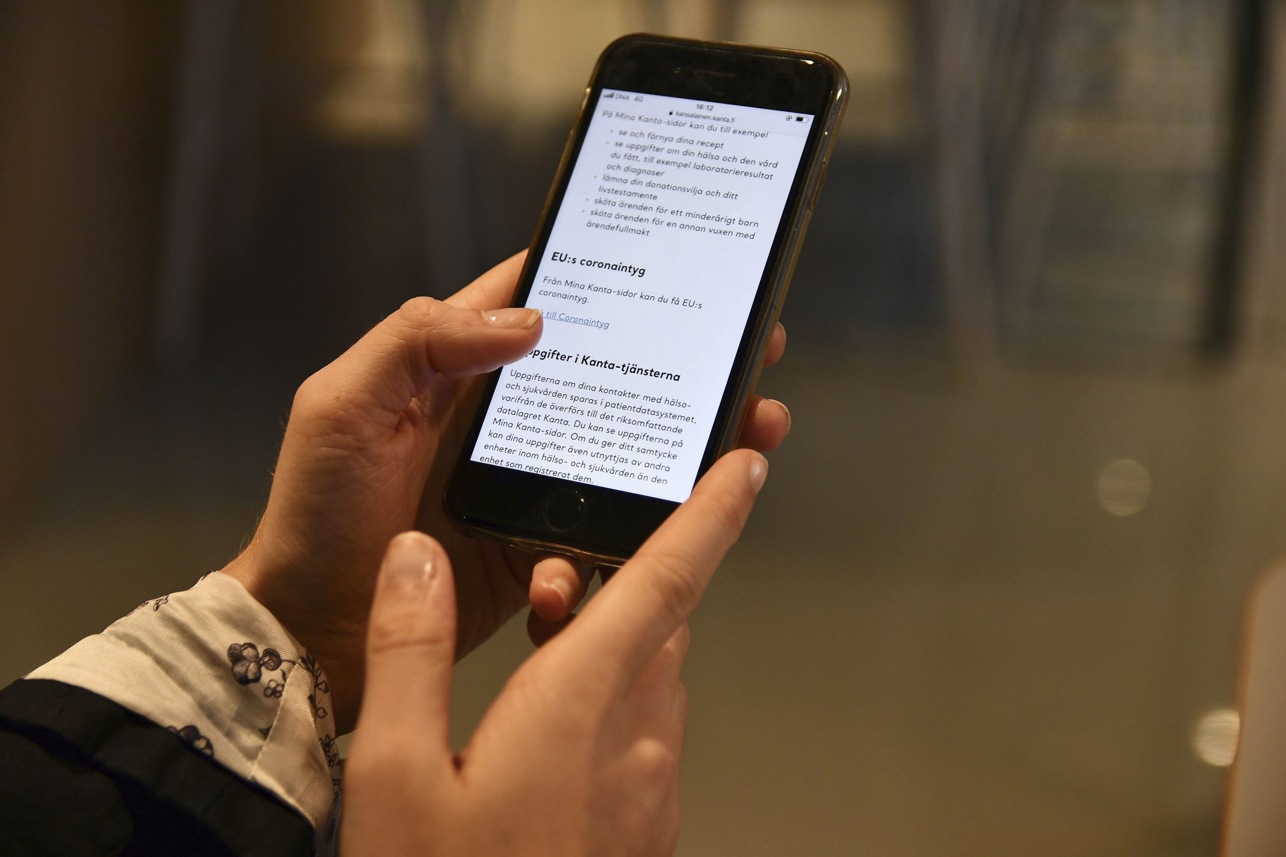 Tekniskt fel hos ÅHS påverkar ålänningars Kanta-sidor