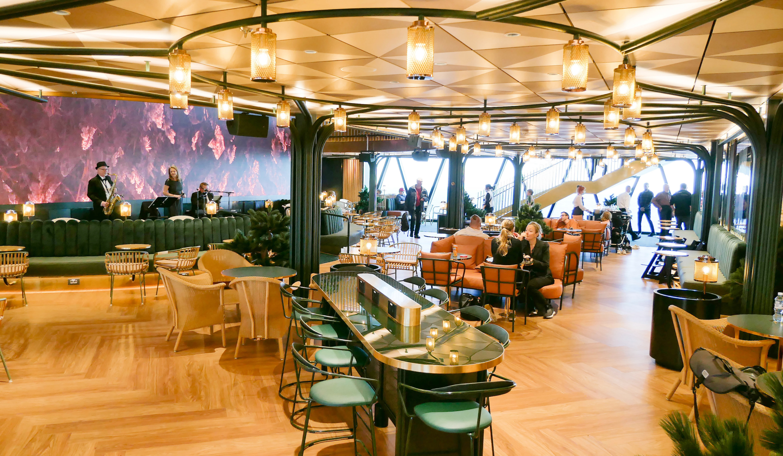 Så här ser det ut ombord på Viking Glory