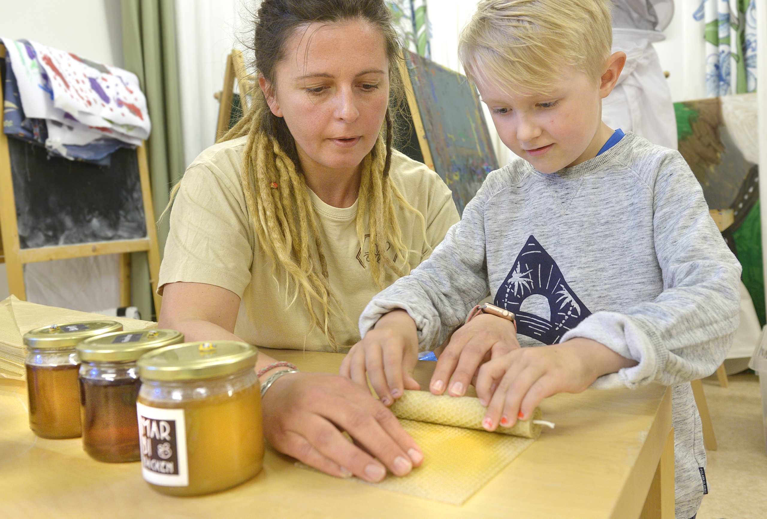 Sött, surrigt och stickigt på Svibydagis