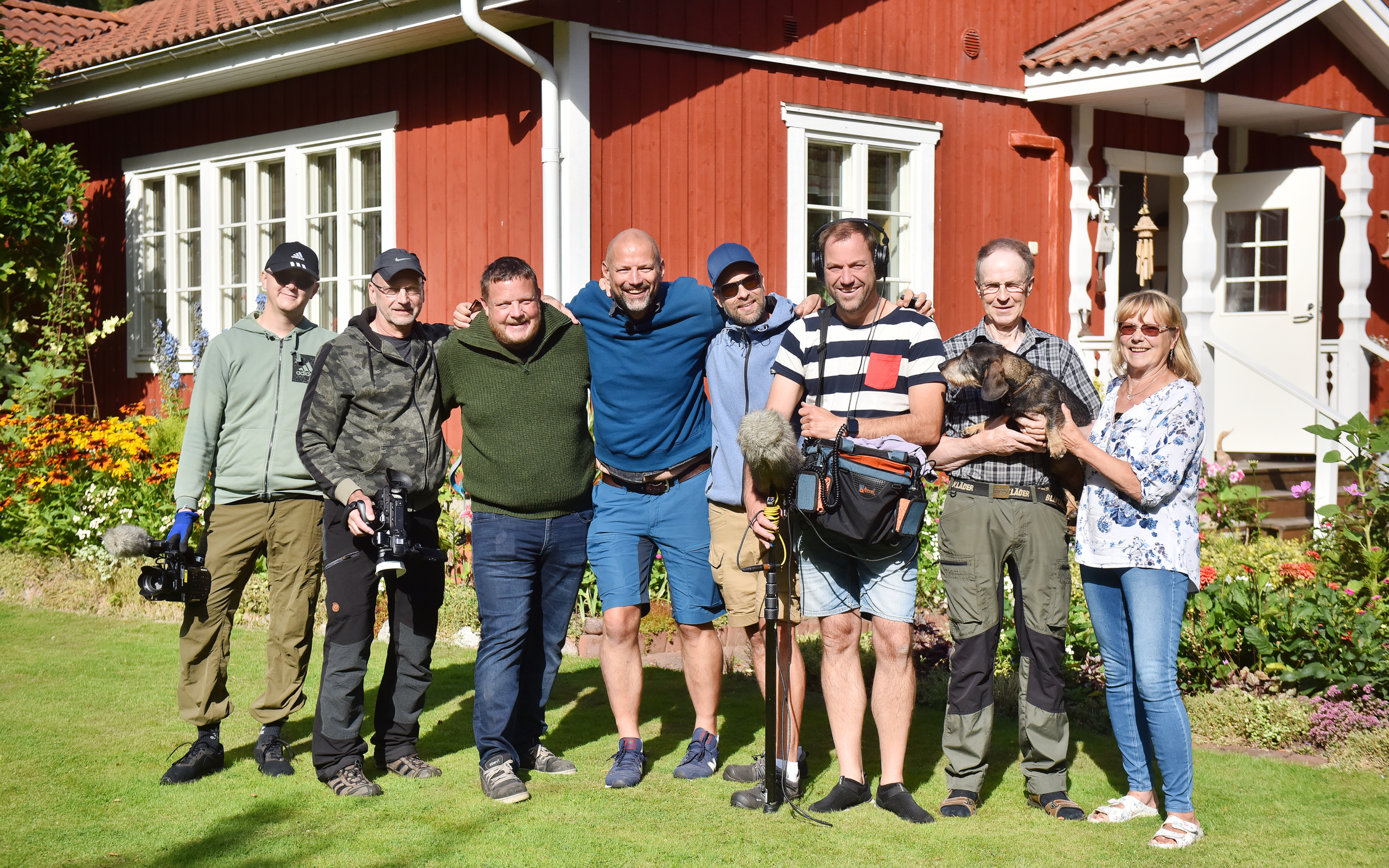 Micke Björklund tillredde mårdhund för tv-serie