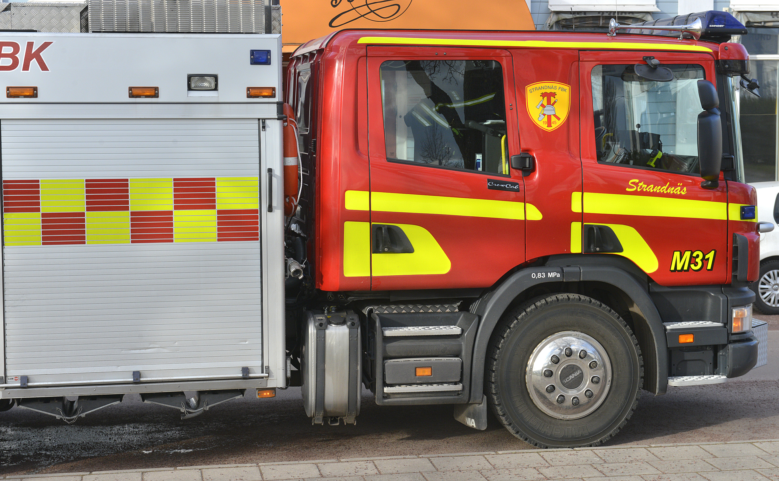 Matlagning ledde till utryckning