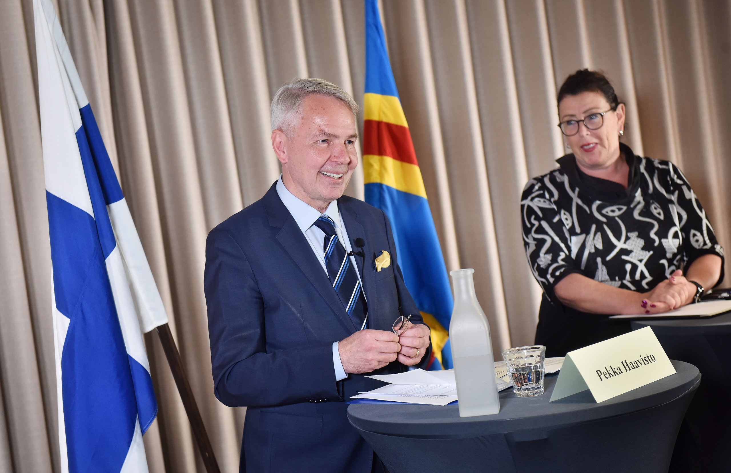 Haavisto blev Ålands president