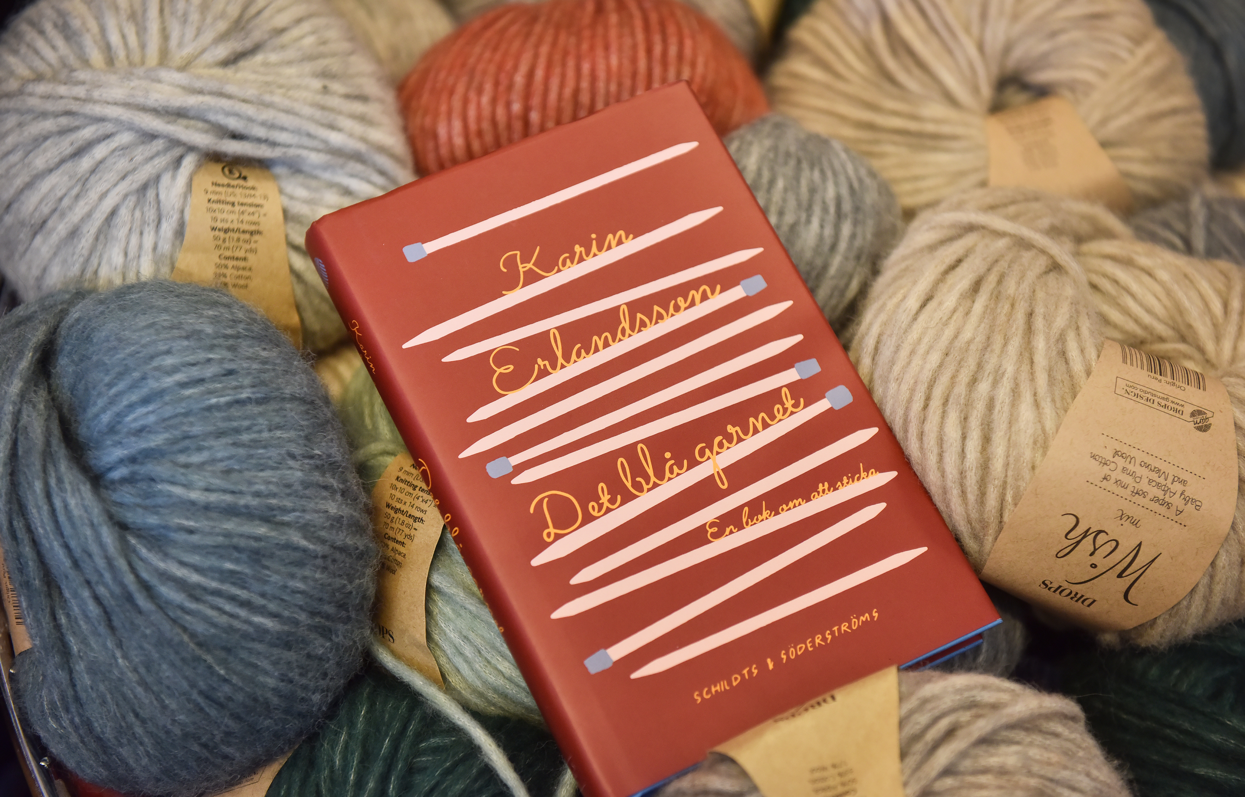 Brittiskt förlag köper rättigheterna till stickningsbok