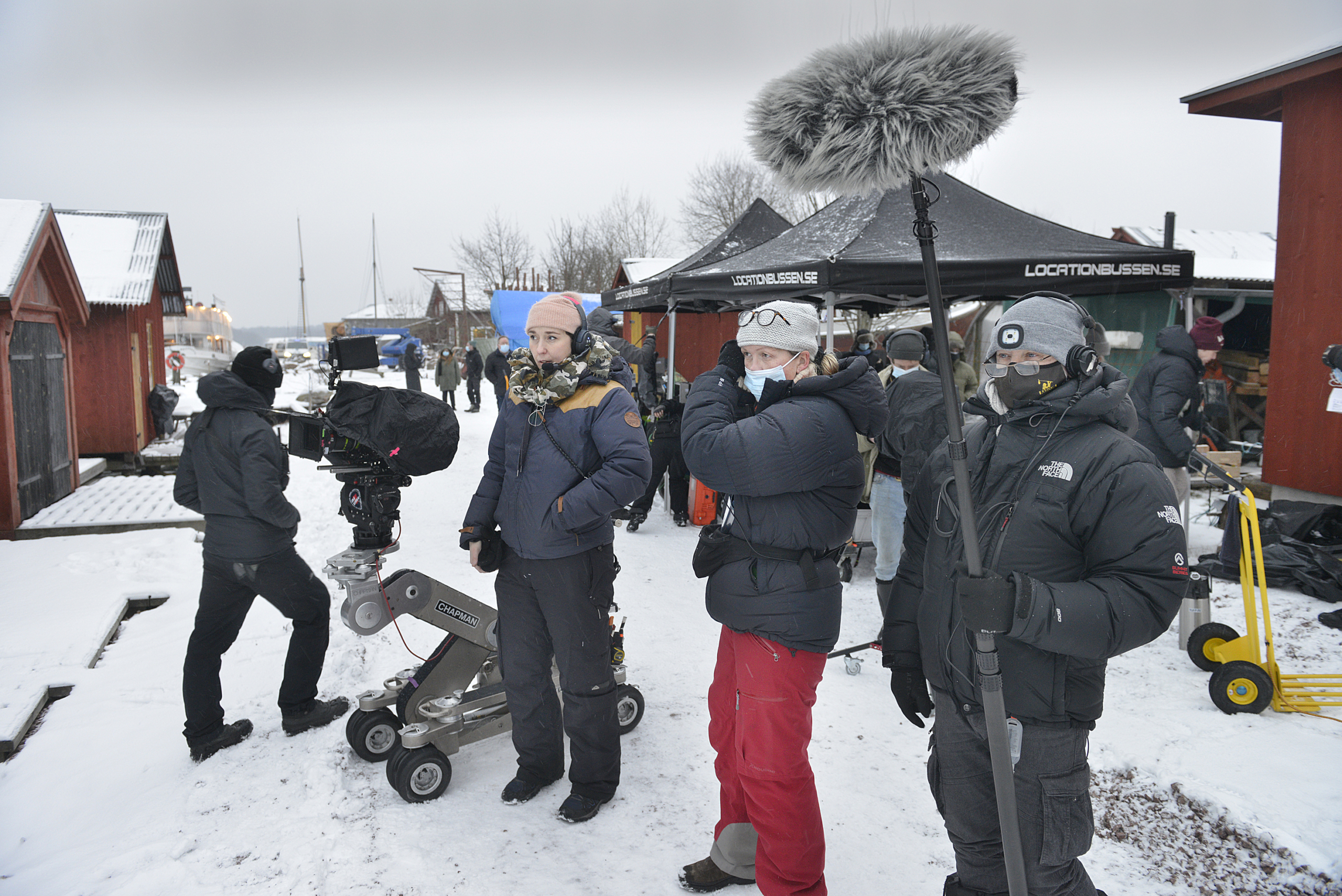 Stadstrafiken påverkas av Maja-inspelning