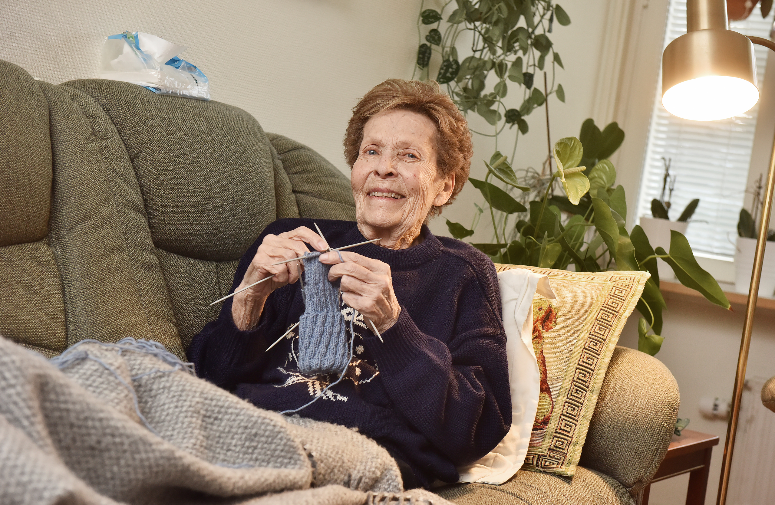 Maritas strumpor ska värma ukrainska soldater