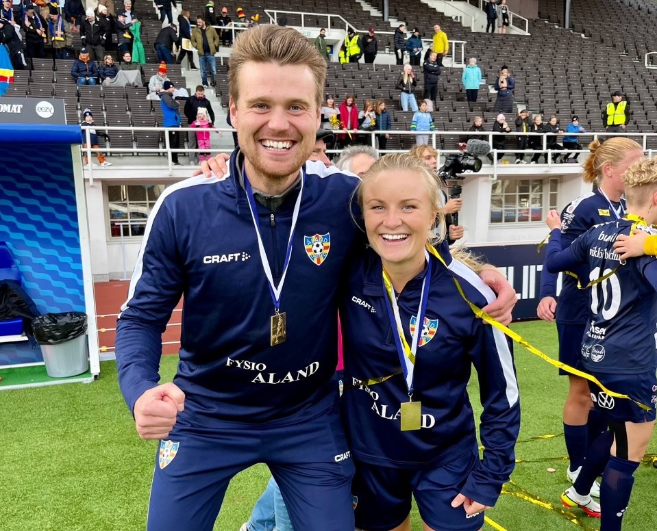 Fysio Åland förlänger och tar över fysträningen i ÅU