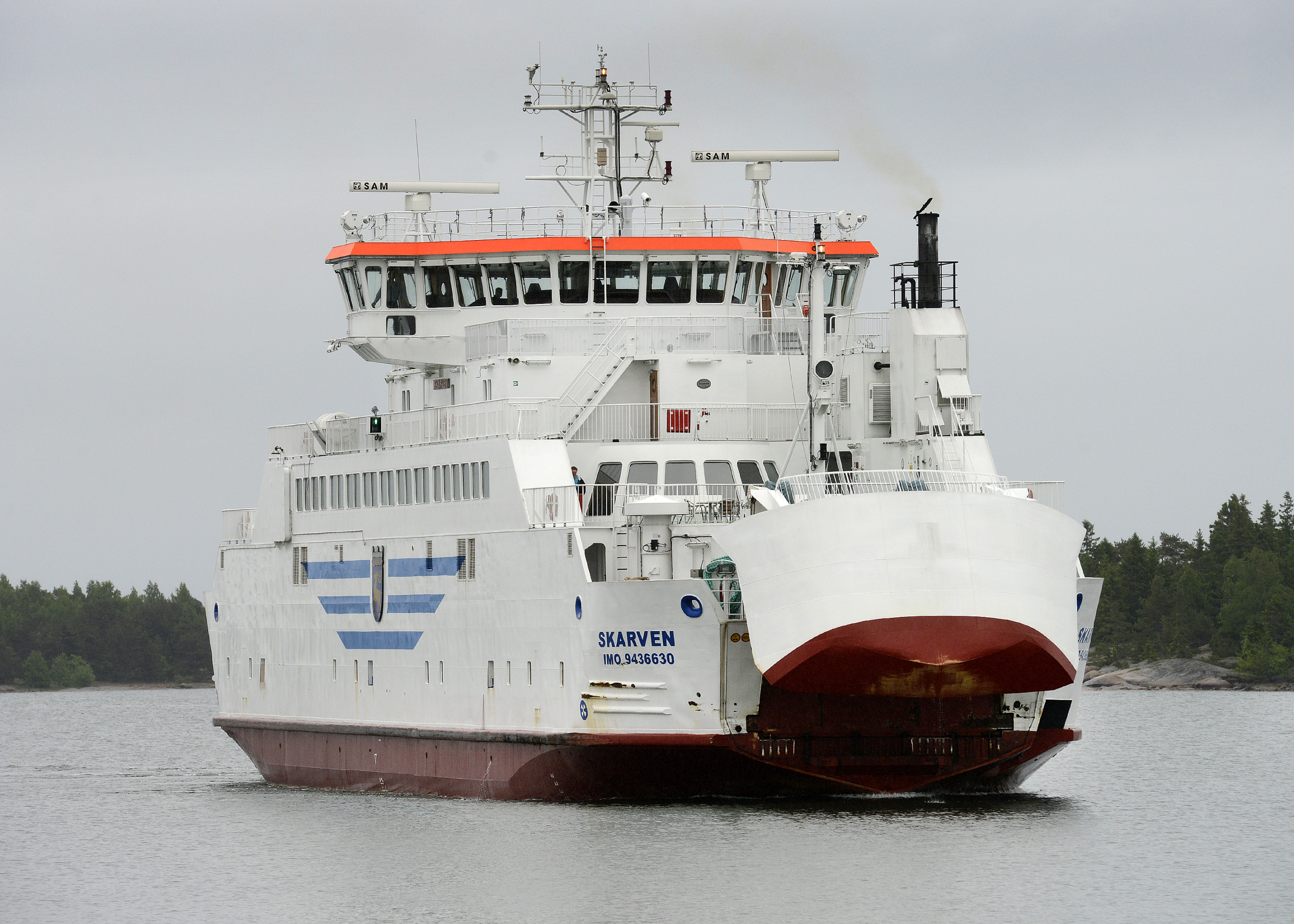 Skarven är tillbaka i trafik