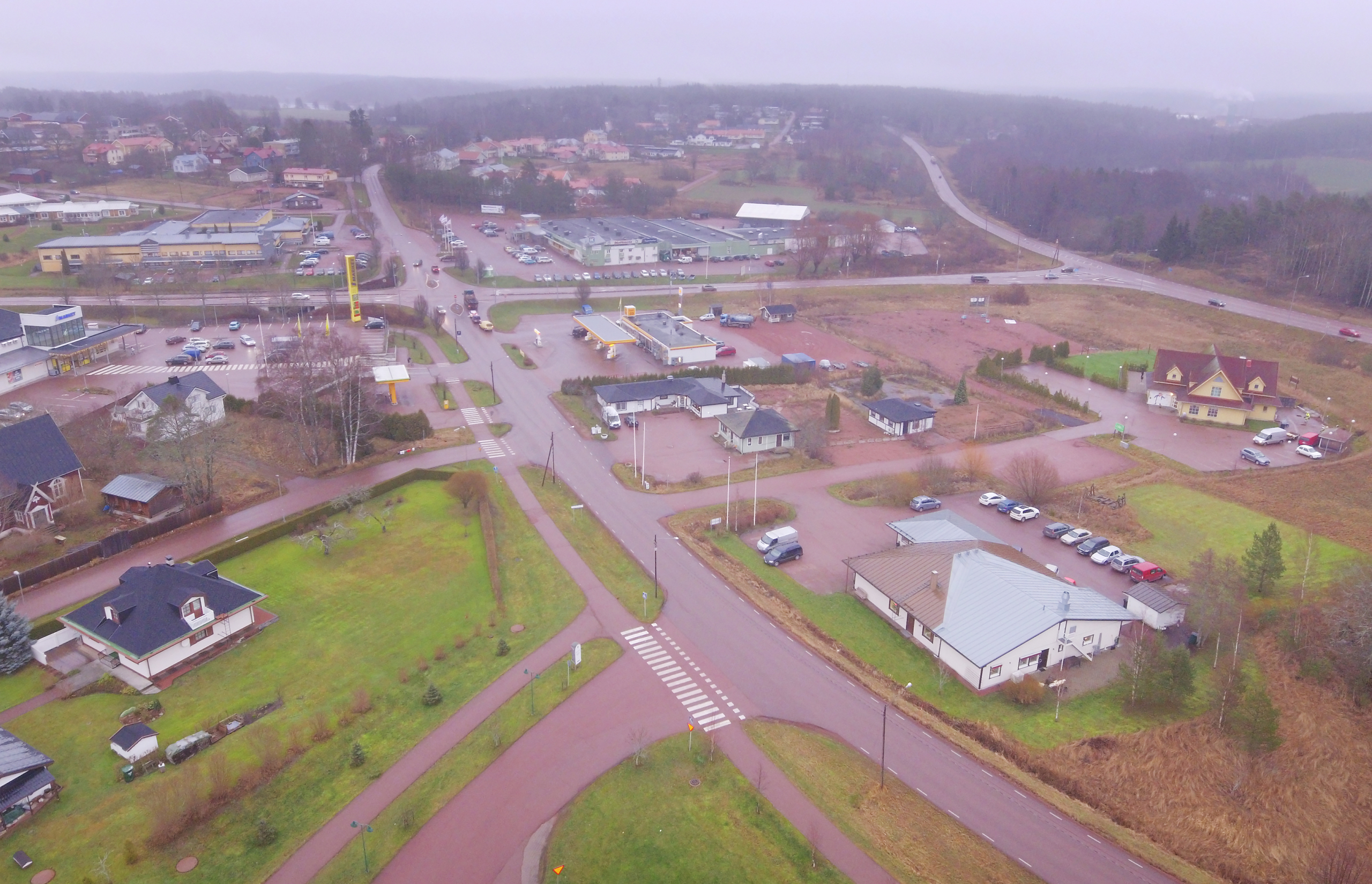 Landsväg genom Godby öppnas