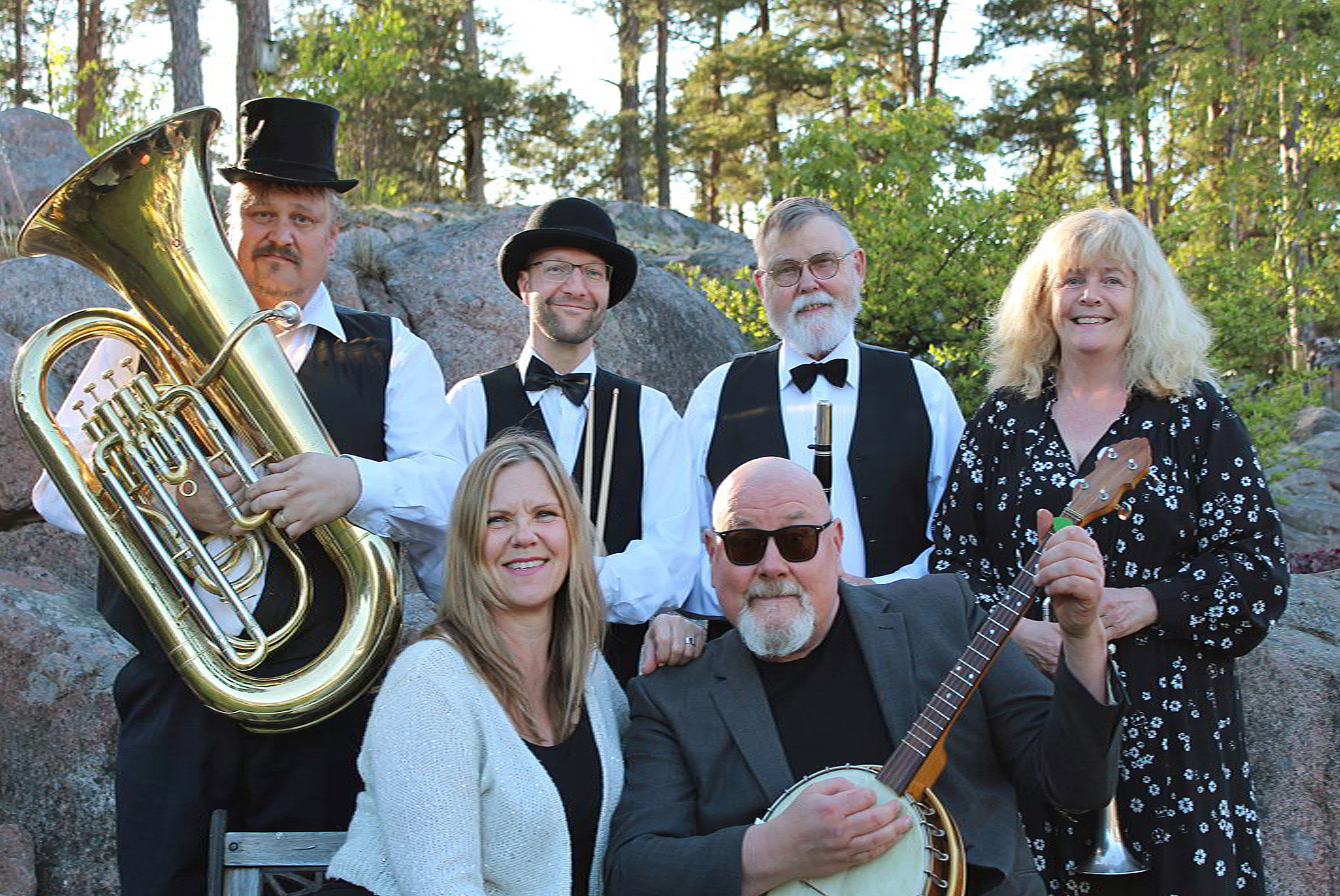 Jazzveteraner jubilerar på stadshuset