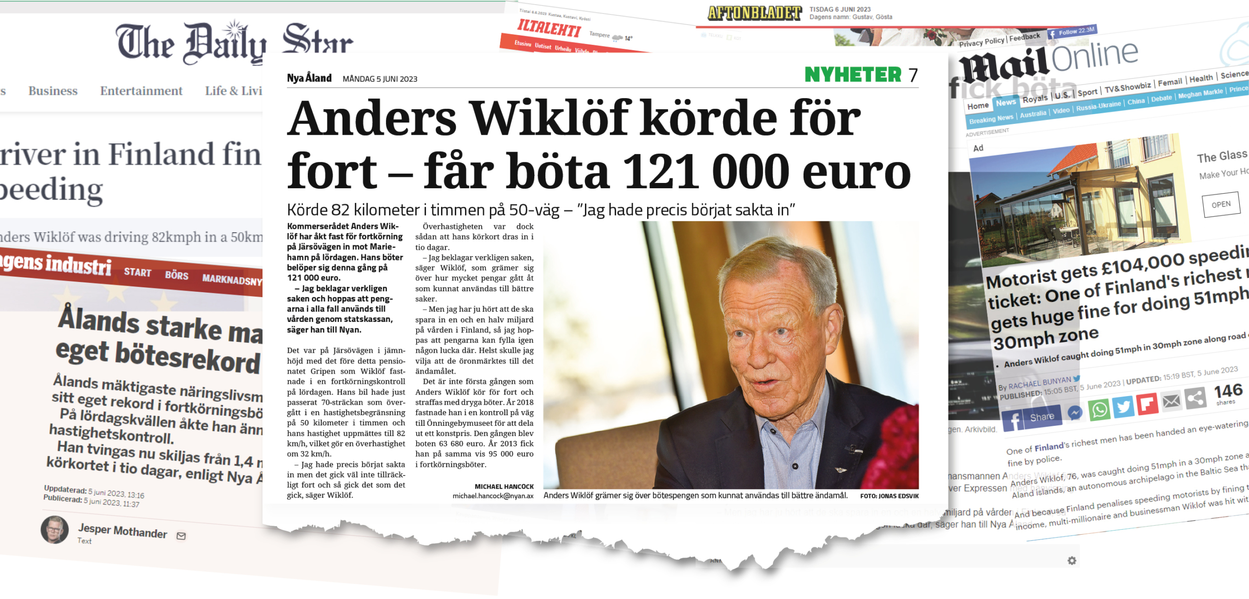 Fortkörningen som blev världsnyhet