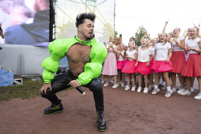 Flera bilder från 25-juli konserten