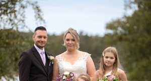 Sara Flöjt och Tony Risberg