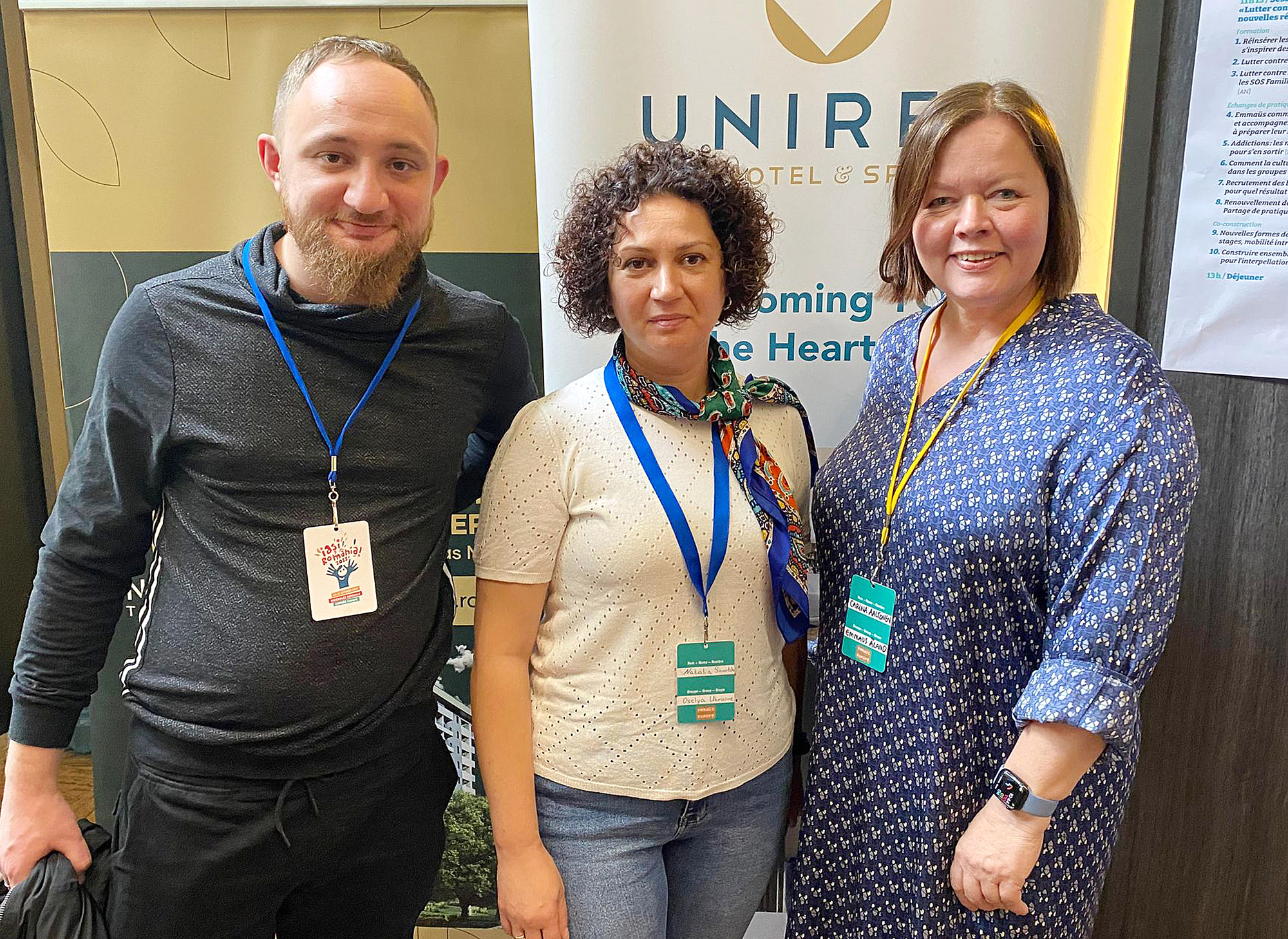 Aaltonen återvaldes att leda Emmaus Europa