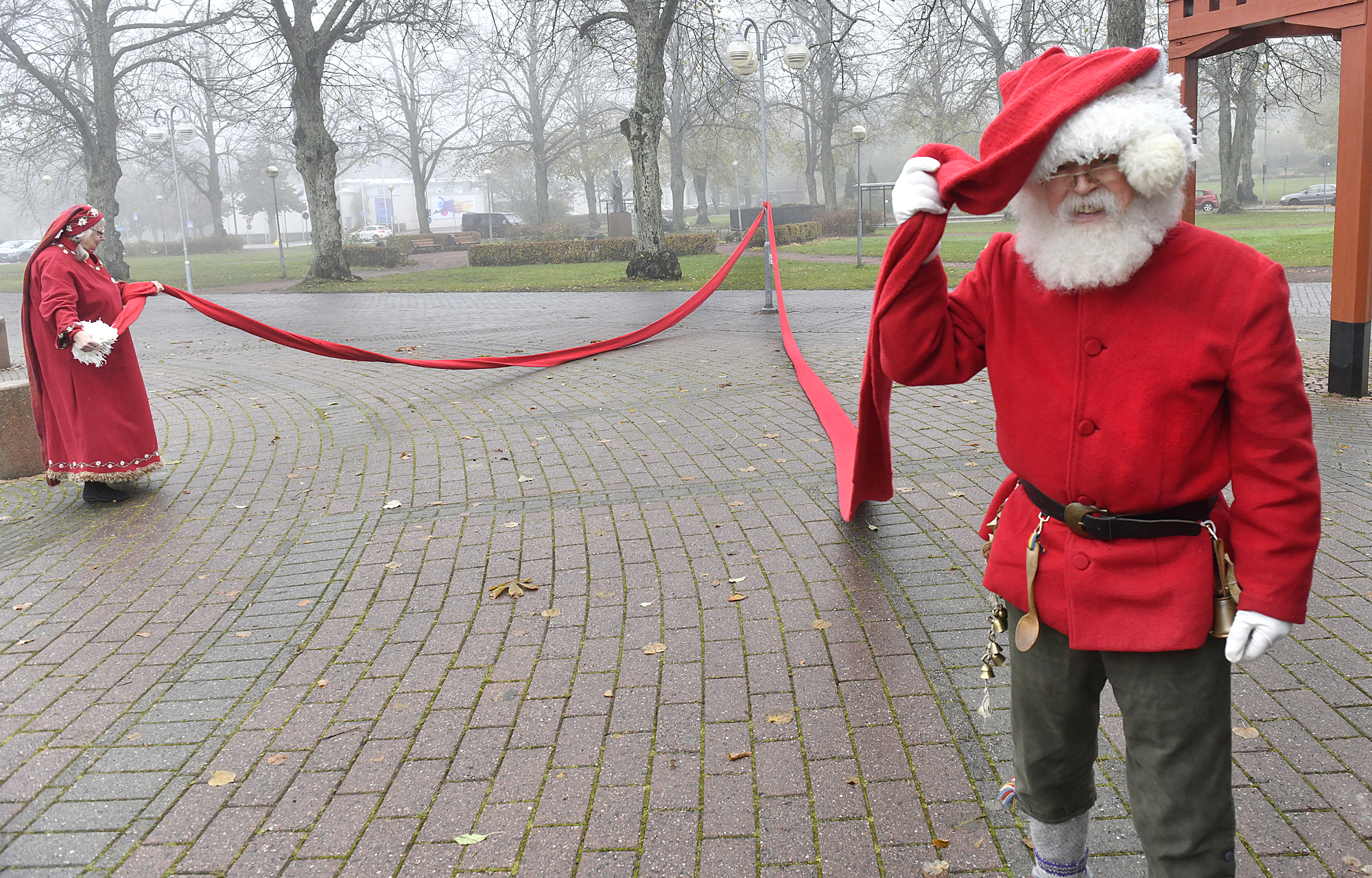 Det här kan vara världens längsta stickade tomteluva