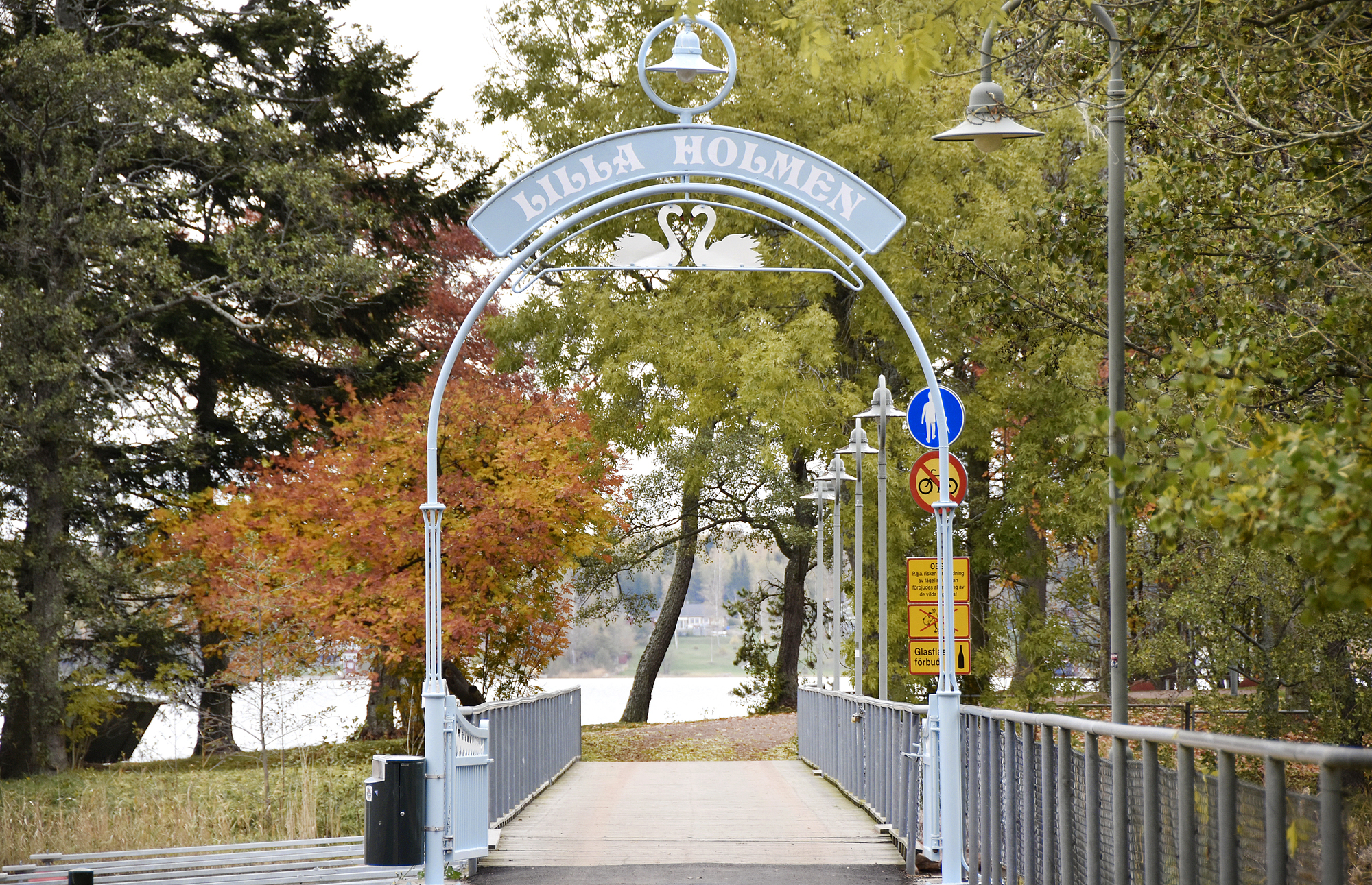 Paviljongen ska rivas och påfåglarna spärras in – här är planerna för Lilla holmen nästa år