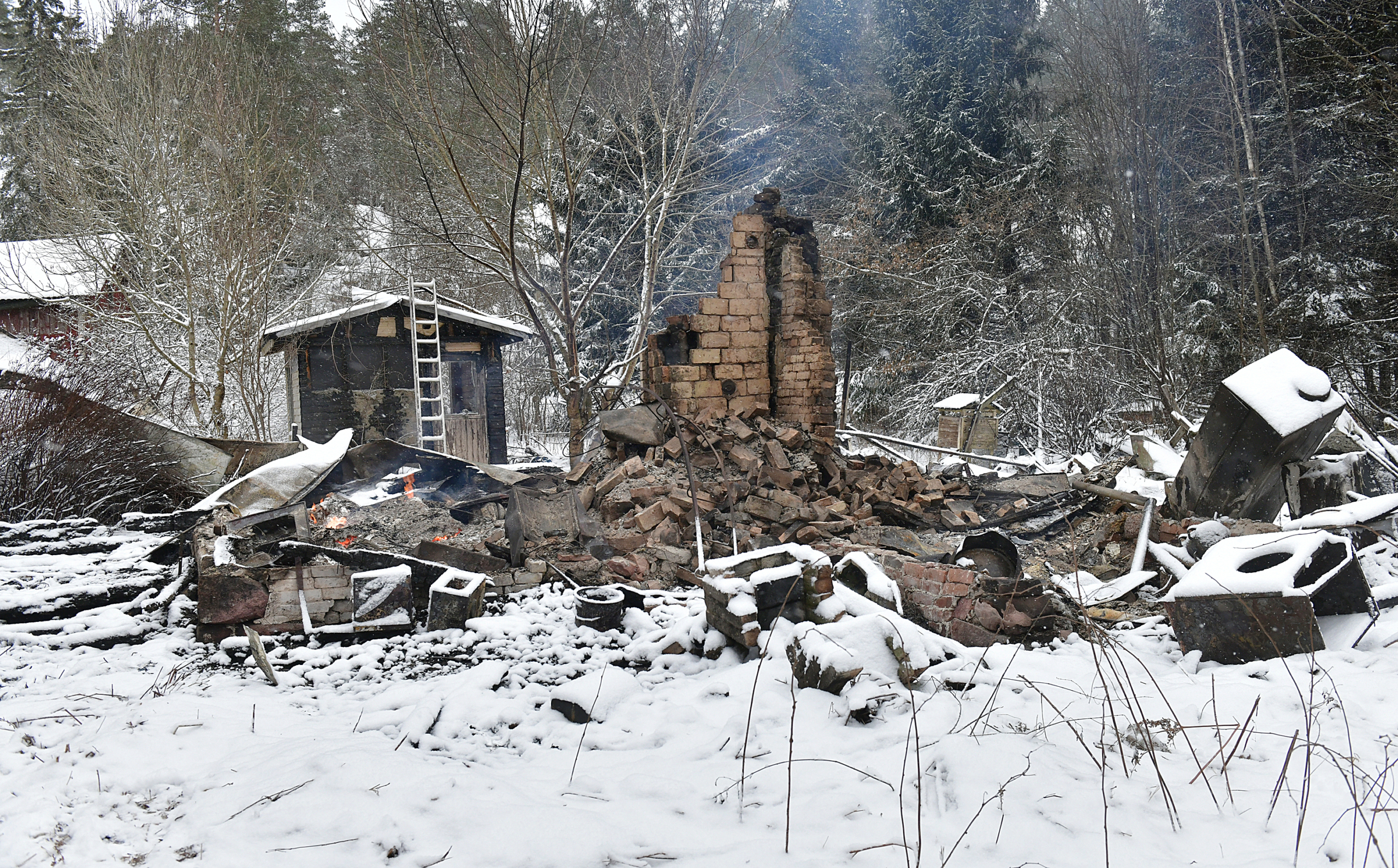 Polisens misstanke: Anlagd brand i Jomala