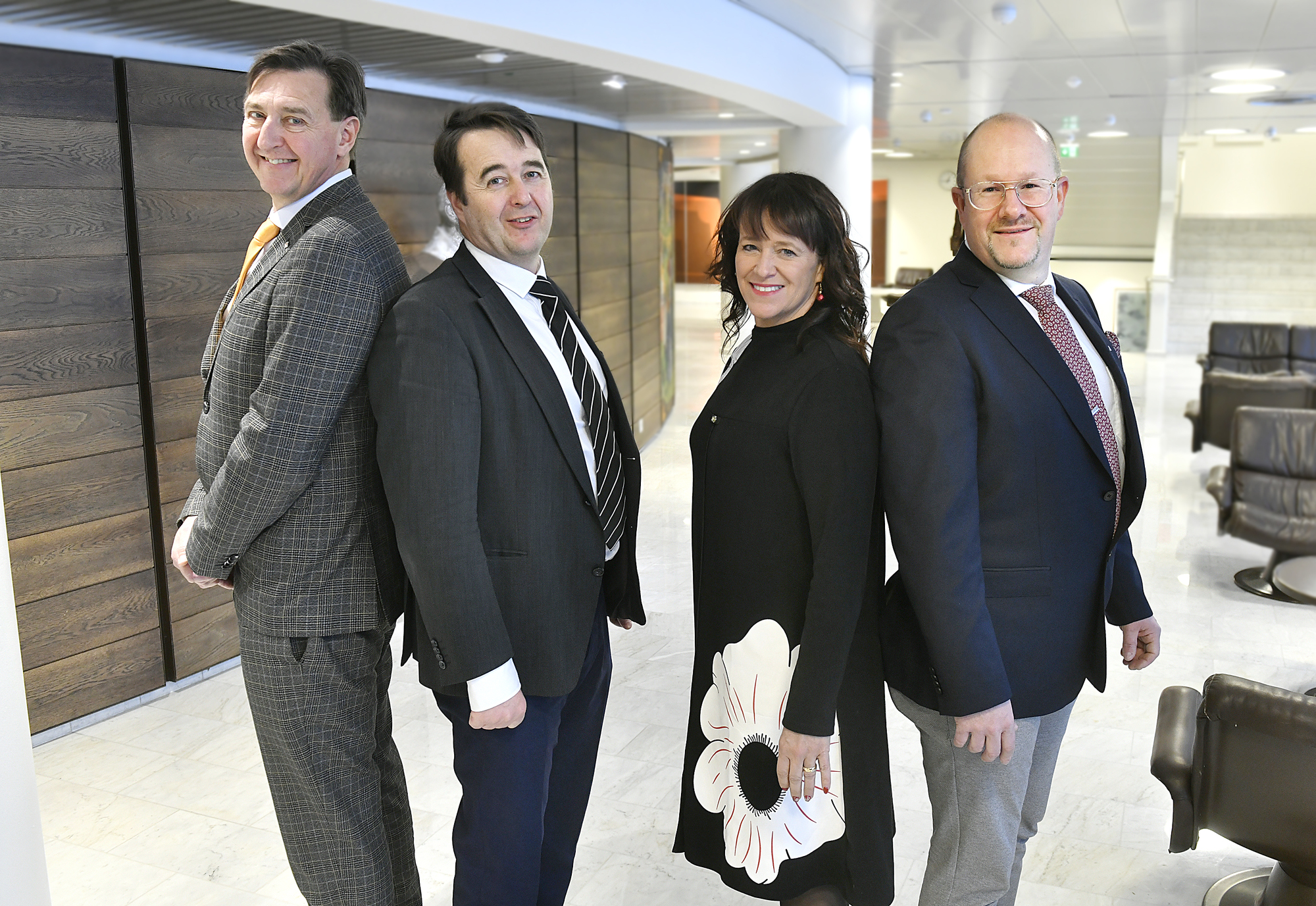 Två syskonpar samtidigt i lagtinget – ”Mamma tycker det är roligt”