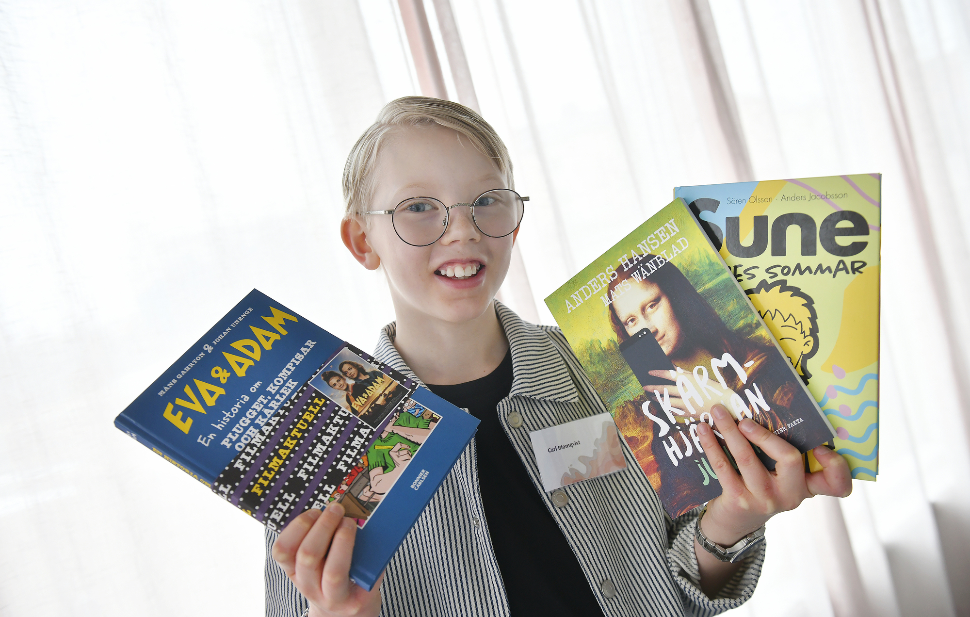 Pax-serien gjorde 10-åriga Carl Blomqvist till tv-kändis