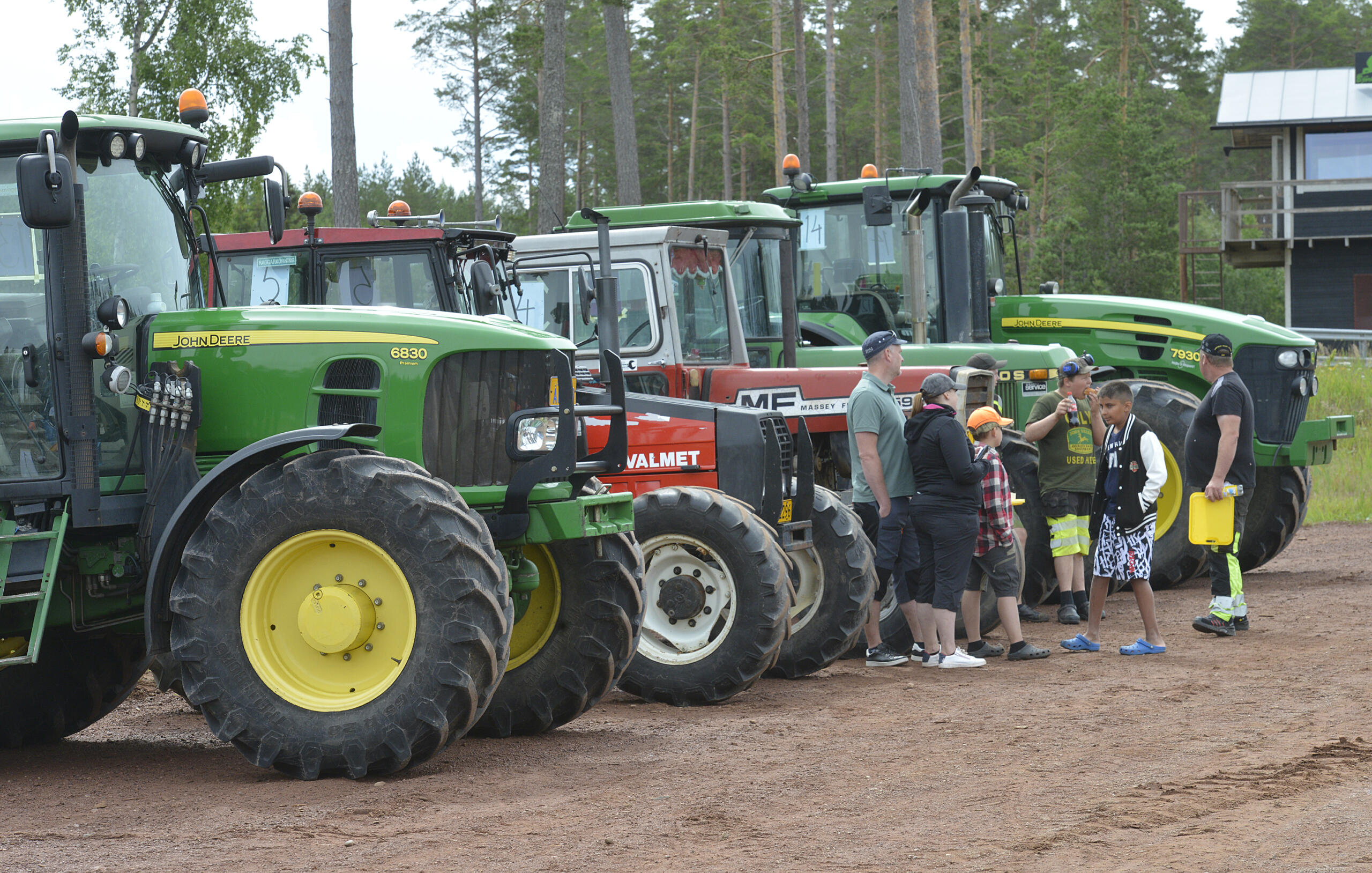 Traktordemonstration i Mariehamn på måndag
