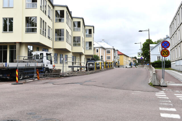 Ålandsvägen stängs av i natt