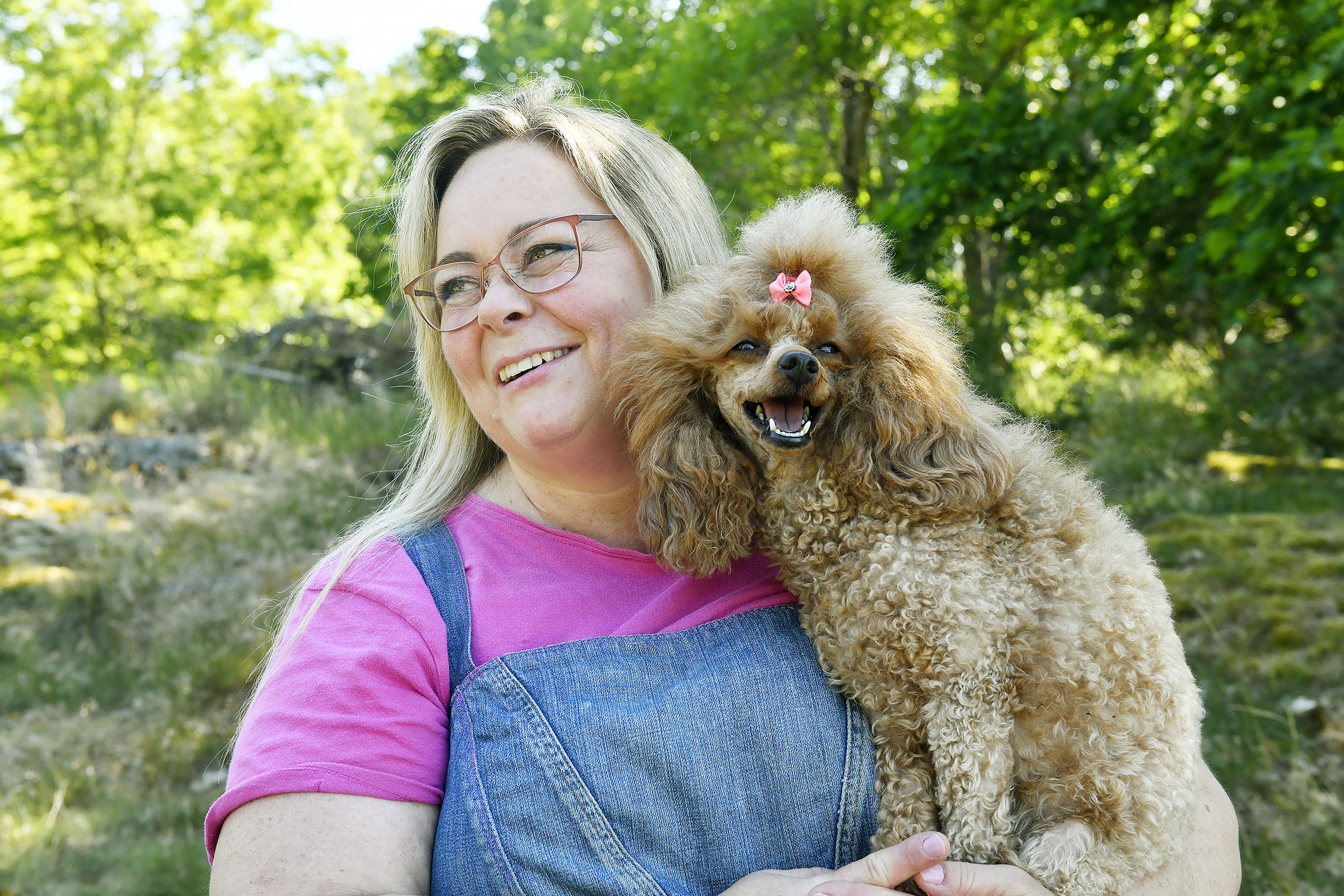 Pratstunden: Sandra, 50, hanterar livsutmaningar genom kreativitet och glädje