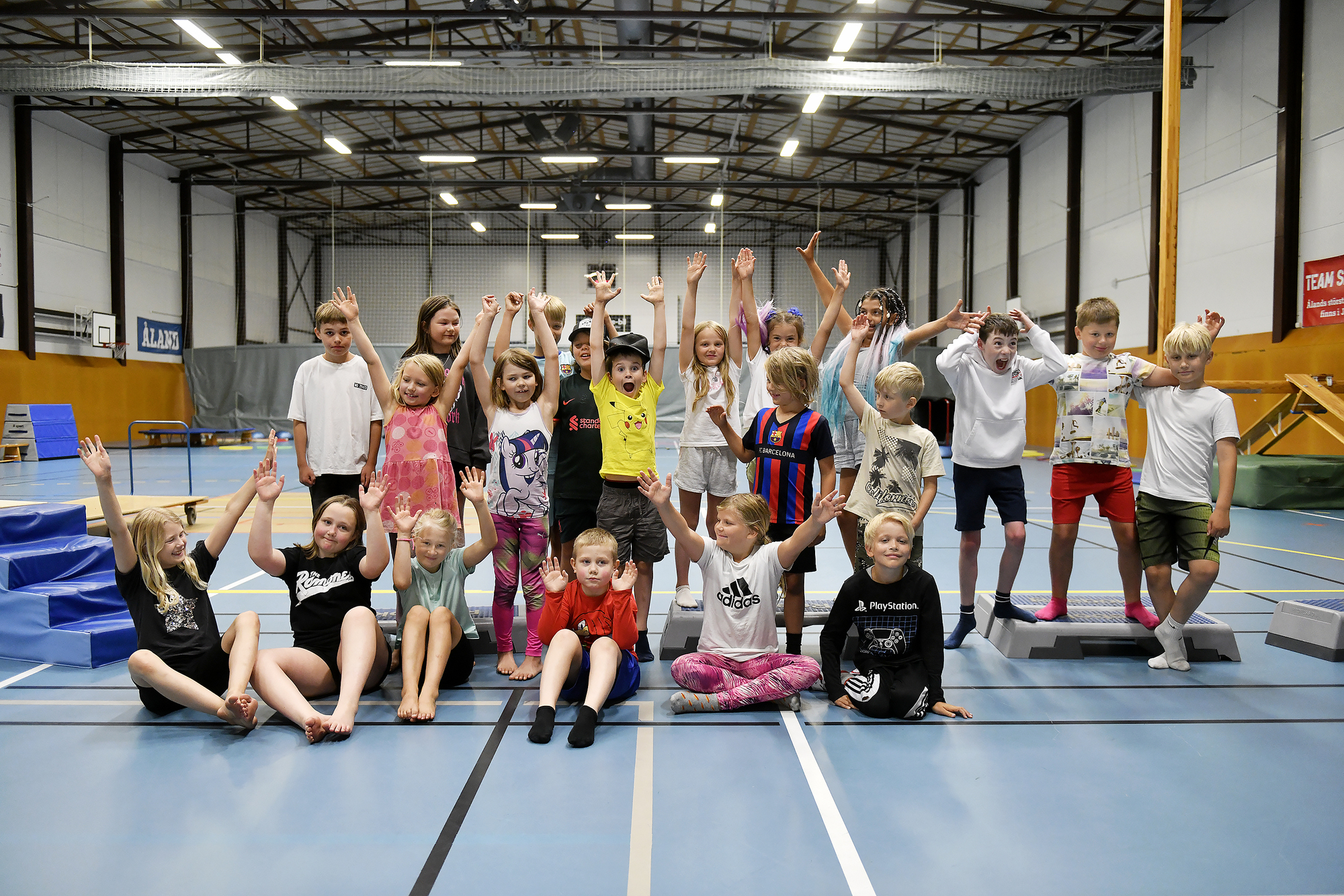 På sommarröris får barnen umgås och leka tillsammans