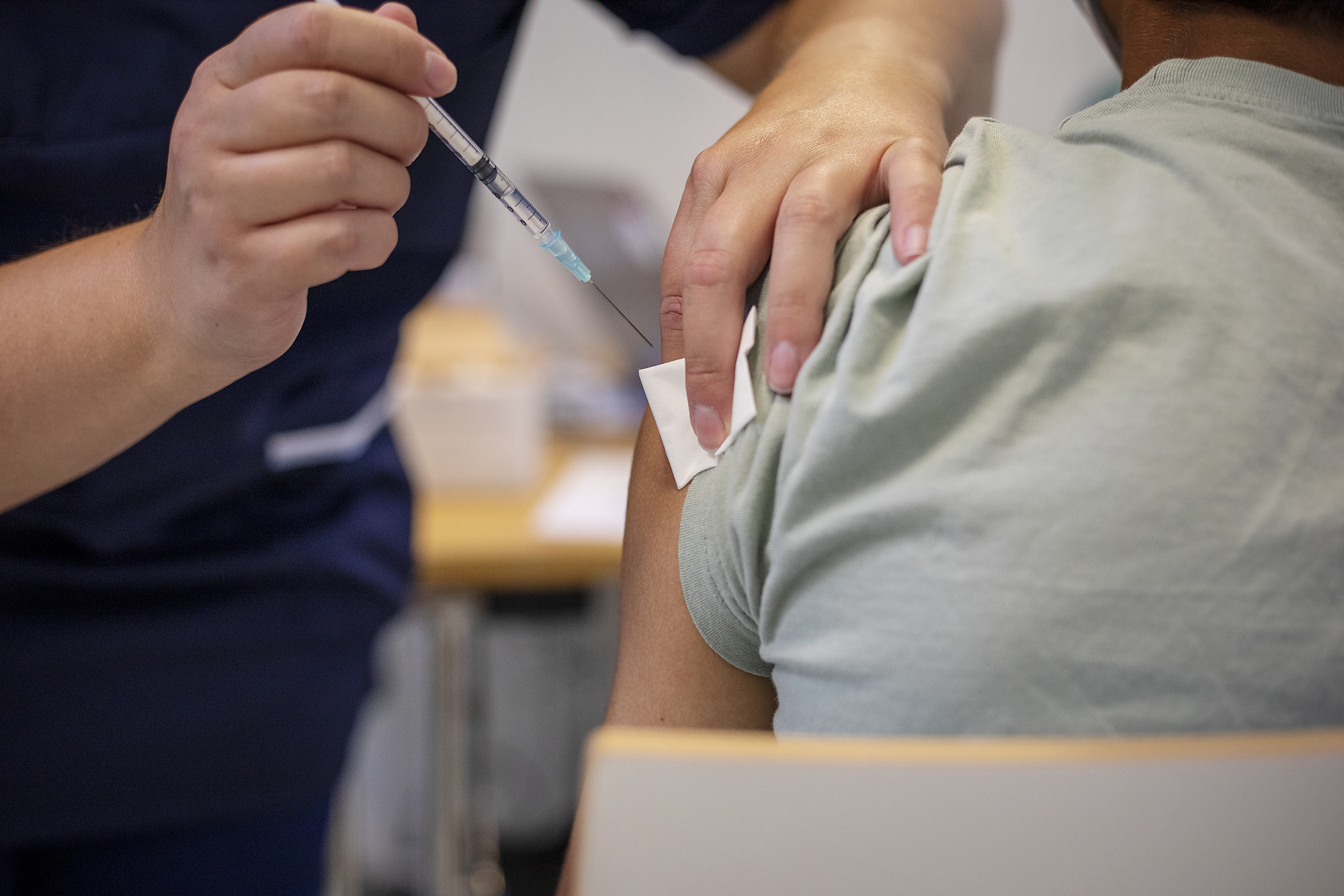 Fågelinfluensavaccinering på Åland