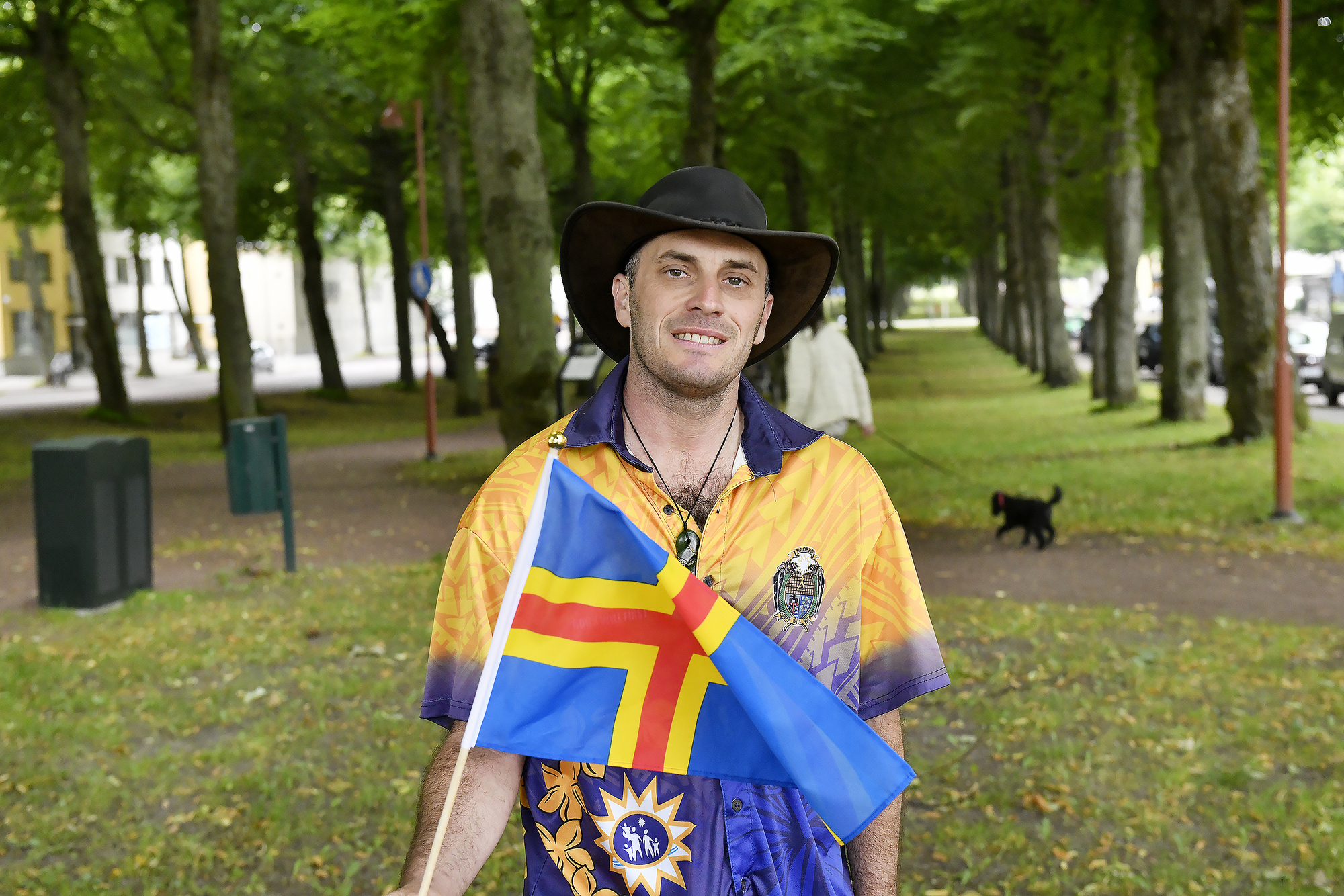 Äventyrare besöker Åland på sin världsturné