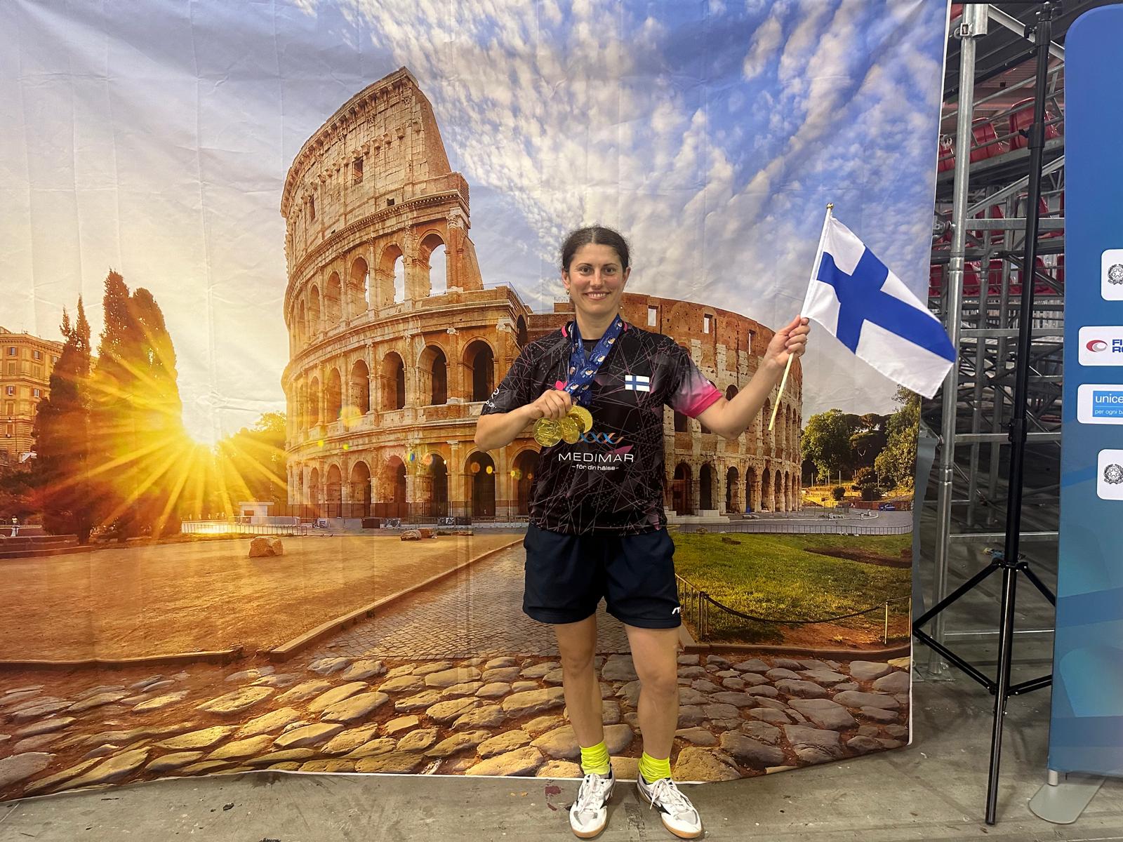 Trippelt guld till Donner