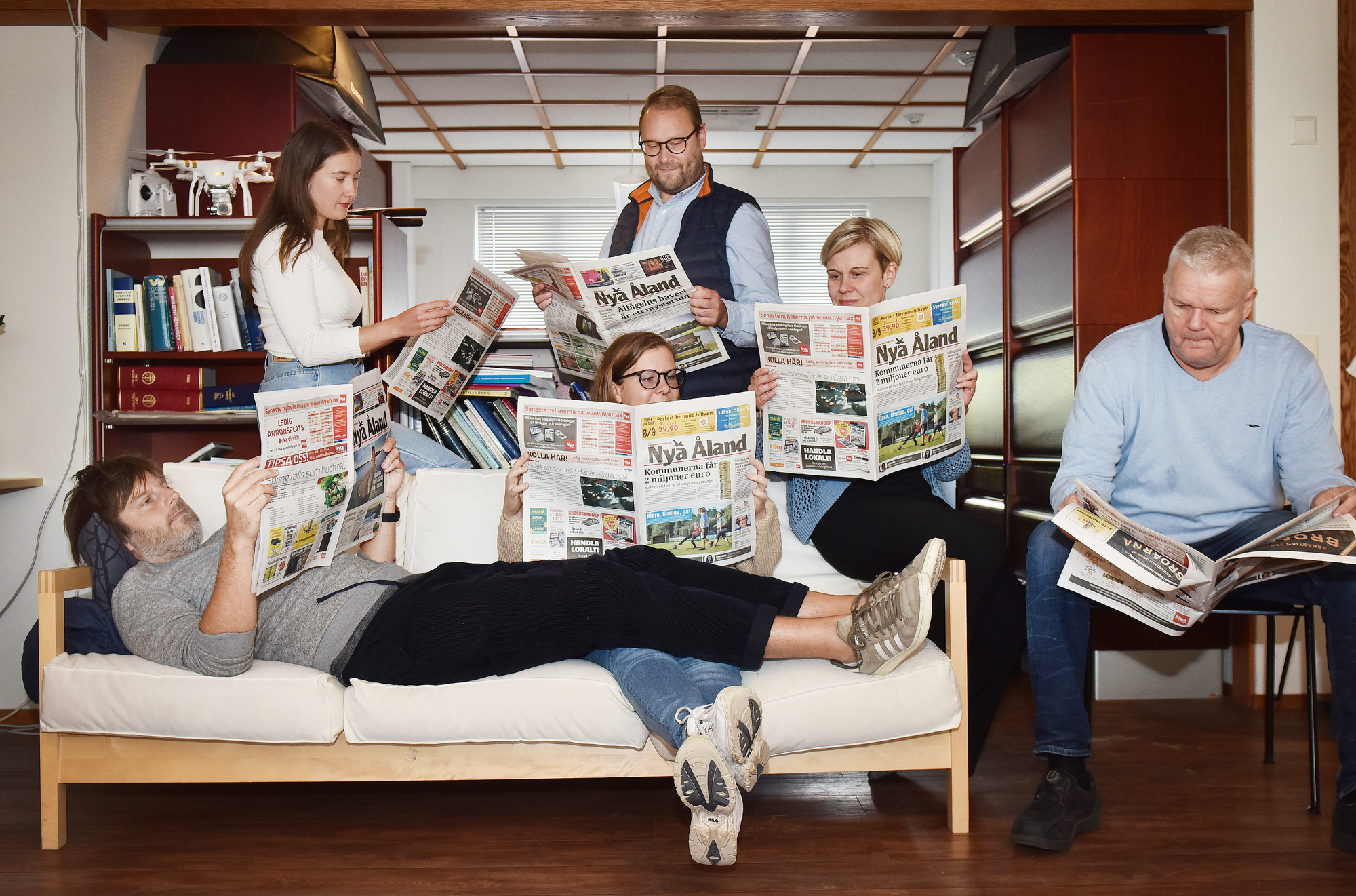 Samla nyhetskrafter i sommar