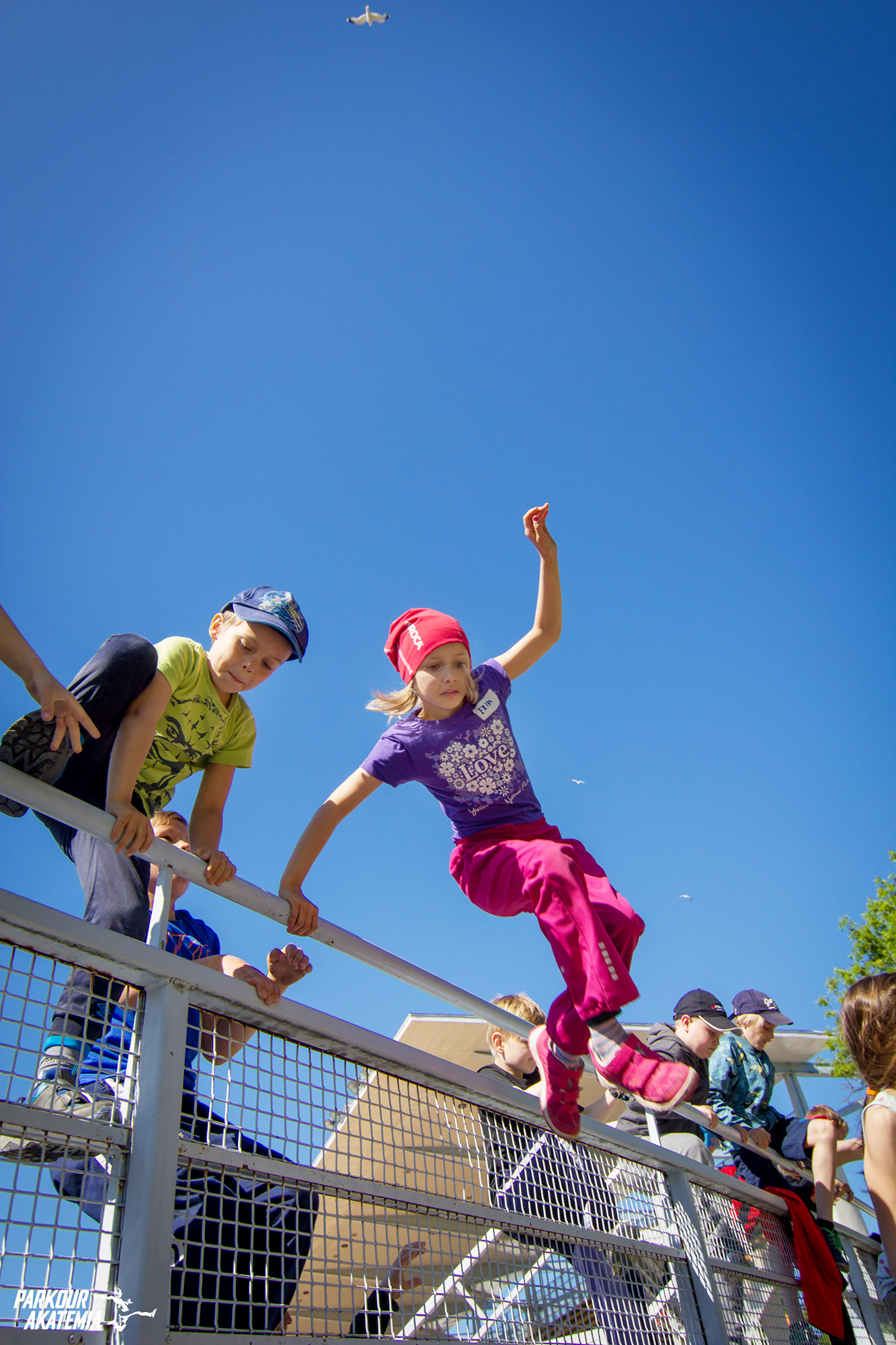 Fullsatt när parkour-akademi kommer till Åland