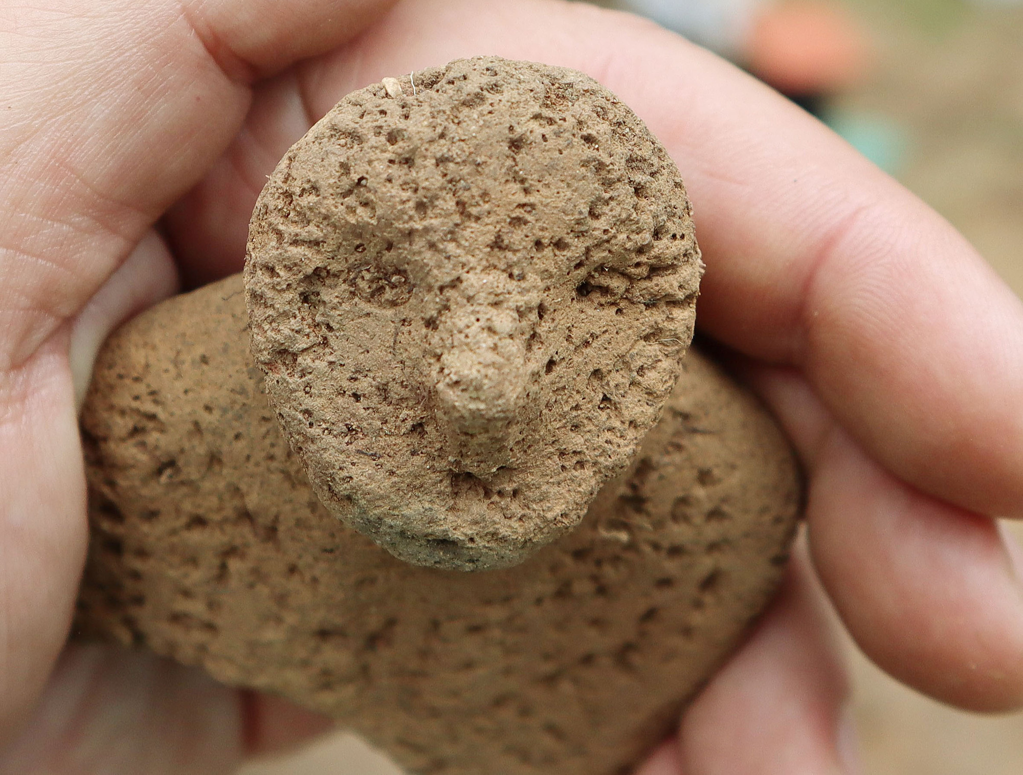 Nytt sensationellt fynd från stenåldersboplatsen i Geta