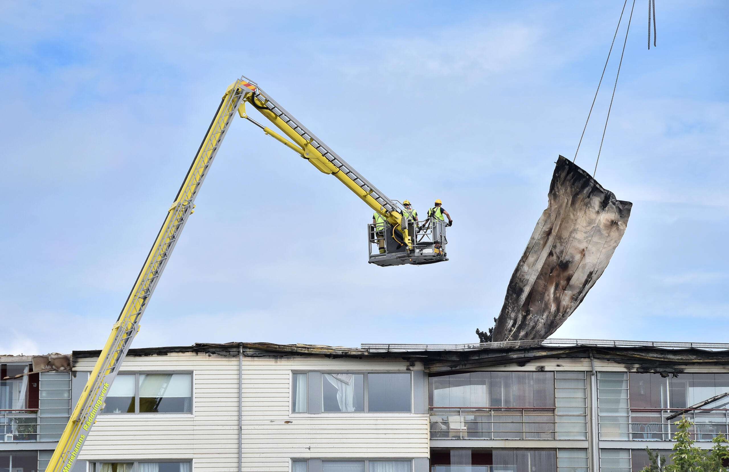 Fortsatt arbete på Doppingvägen