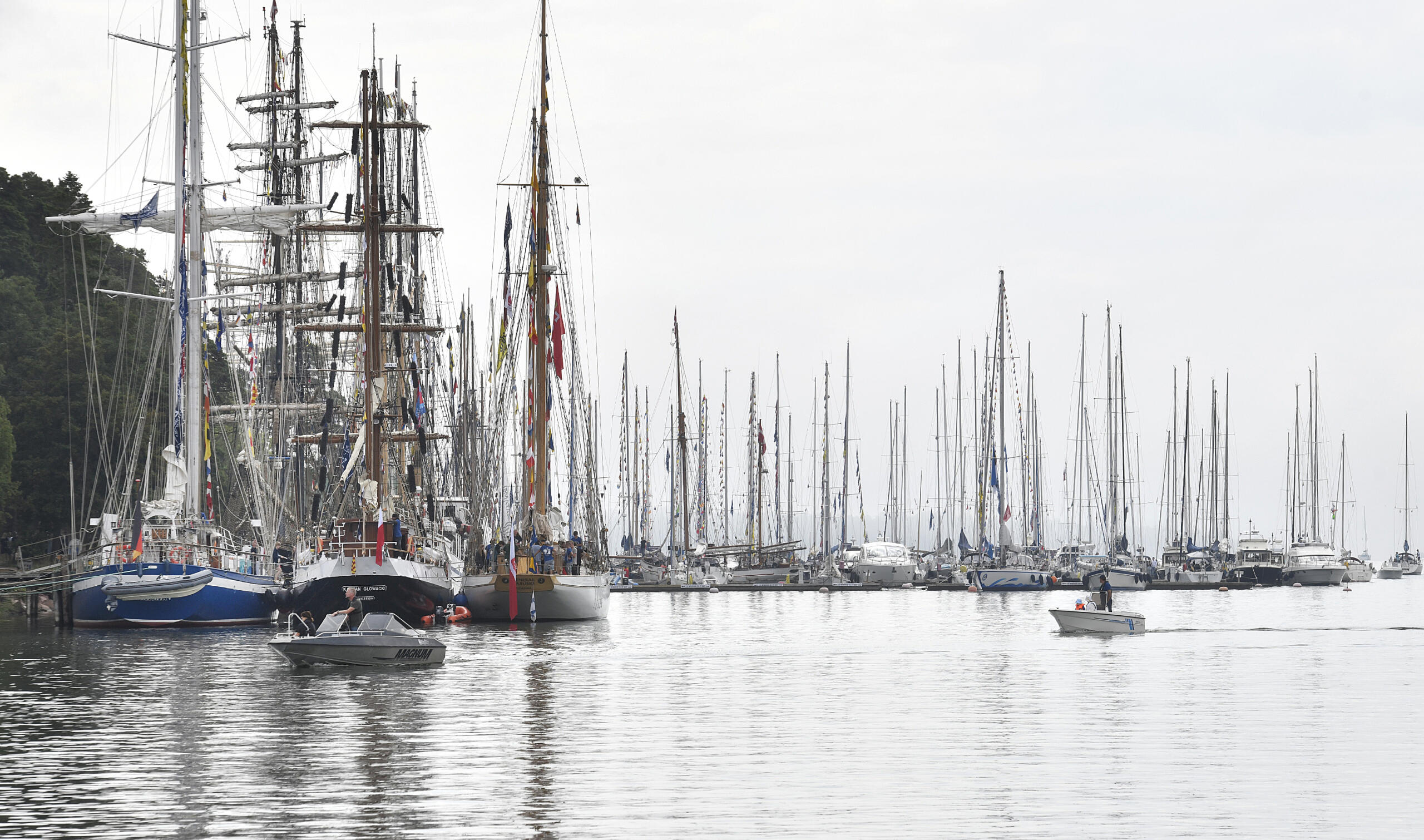 Nu har Tall Ships Races kommit till stan – se bildspel av fartygen här