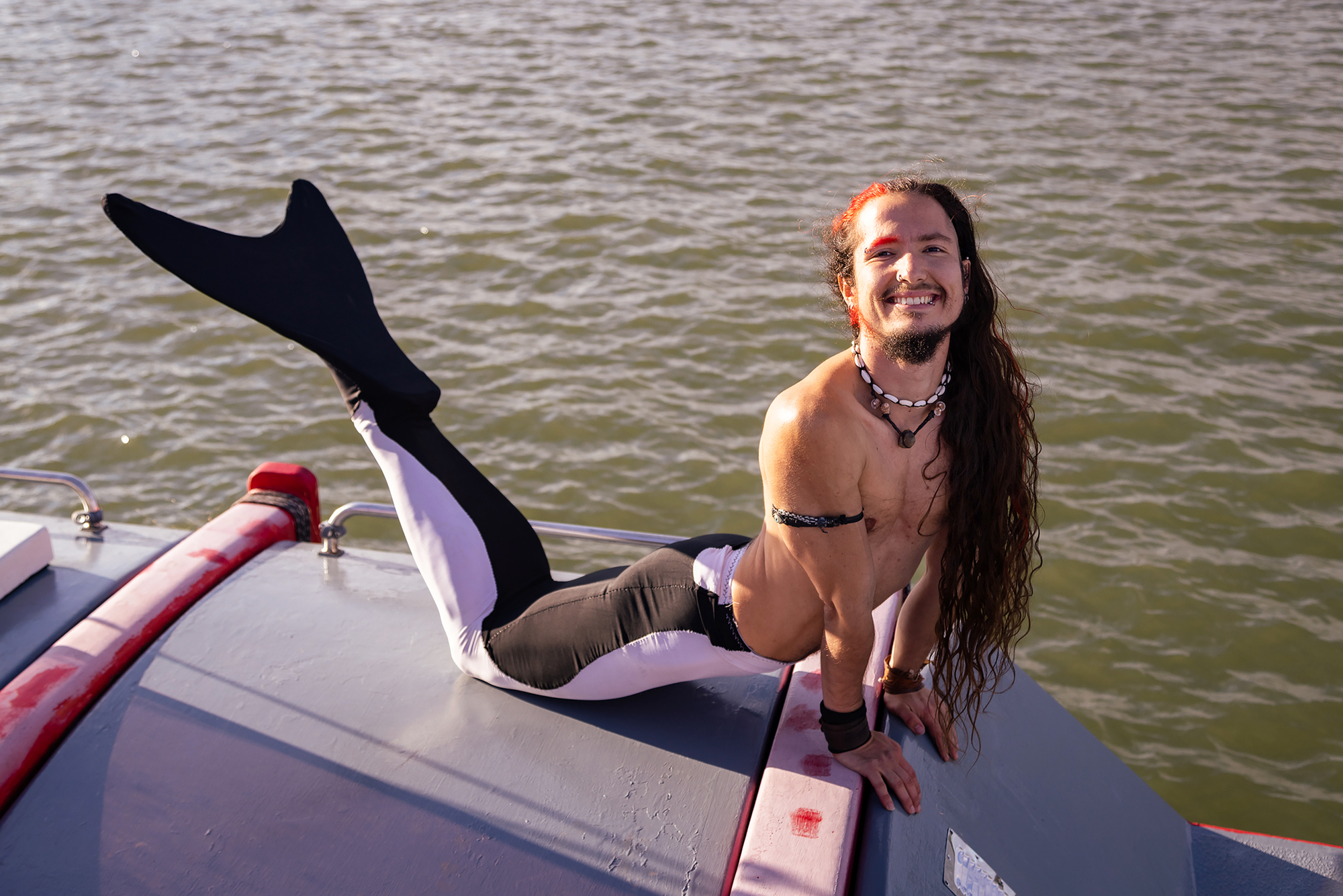 Passa på att se manlig sjöjungfru i Sjökvarteret