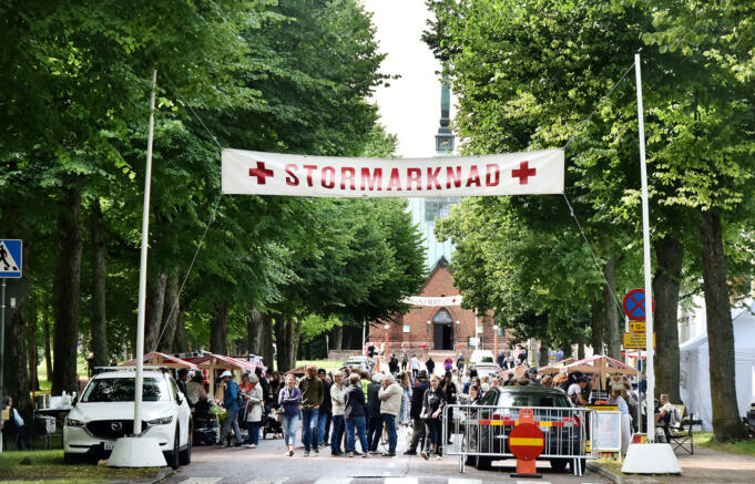 Röda kors-marknaden fyller 60 år