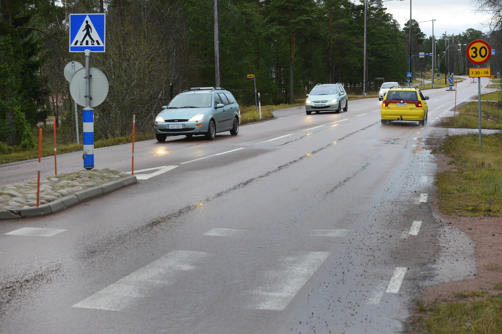 Utsätt inte våra skolbarn för livsfara