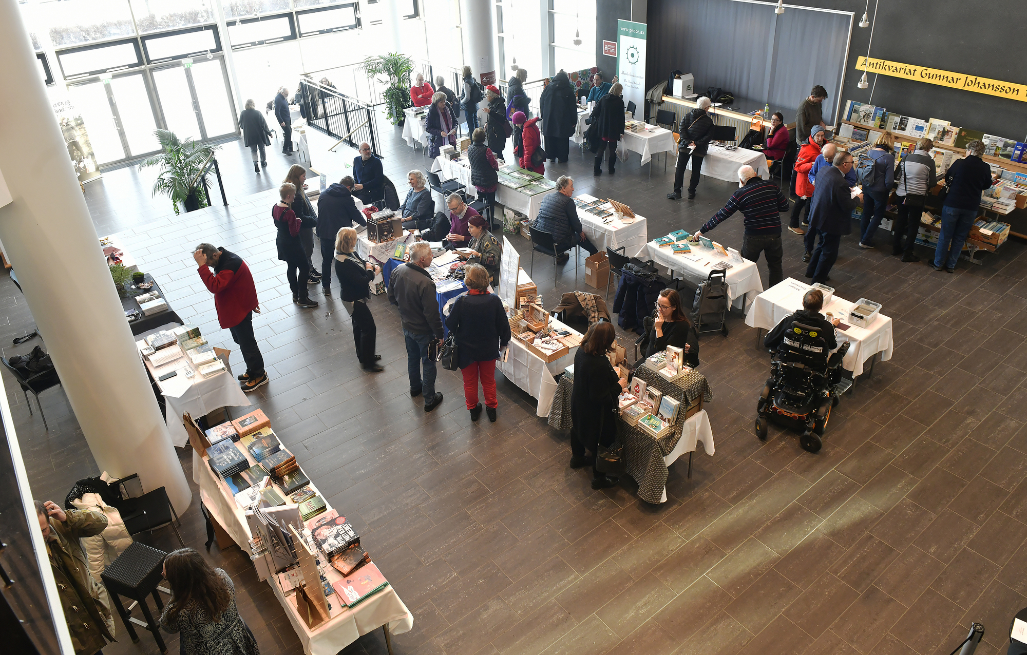 Litteraturföreningen rustar för årets bokmässa
