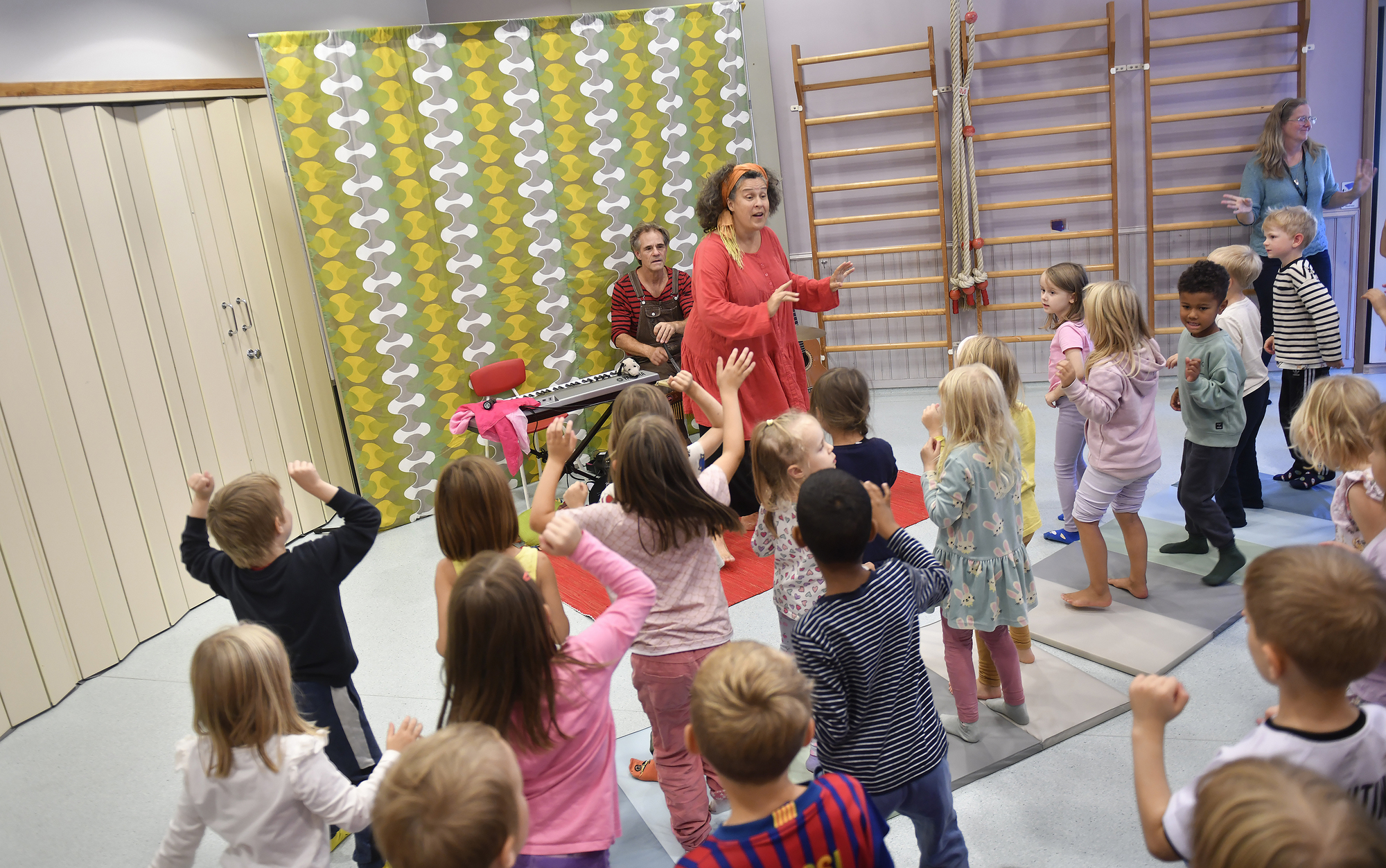 Sånger för små öron en hit på dagis