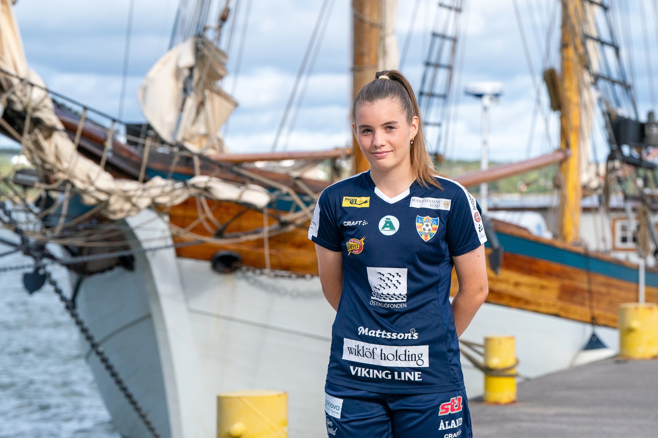 IFK-talangen Stella Luoma tar klivet till Åland United