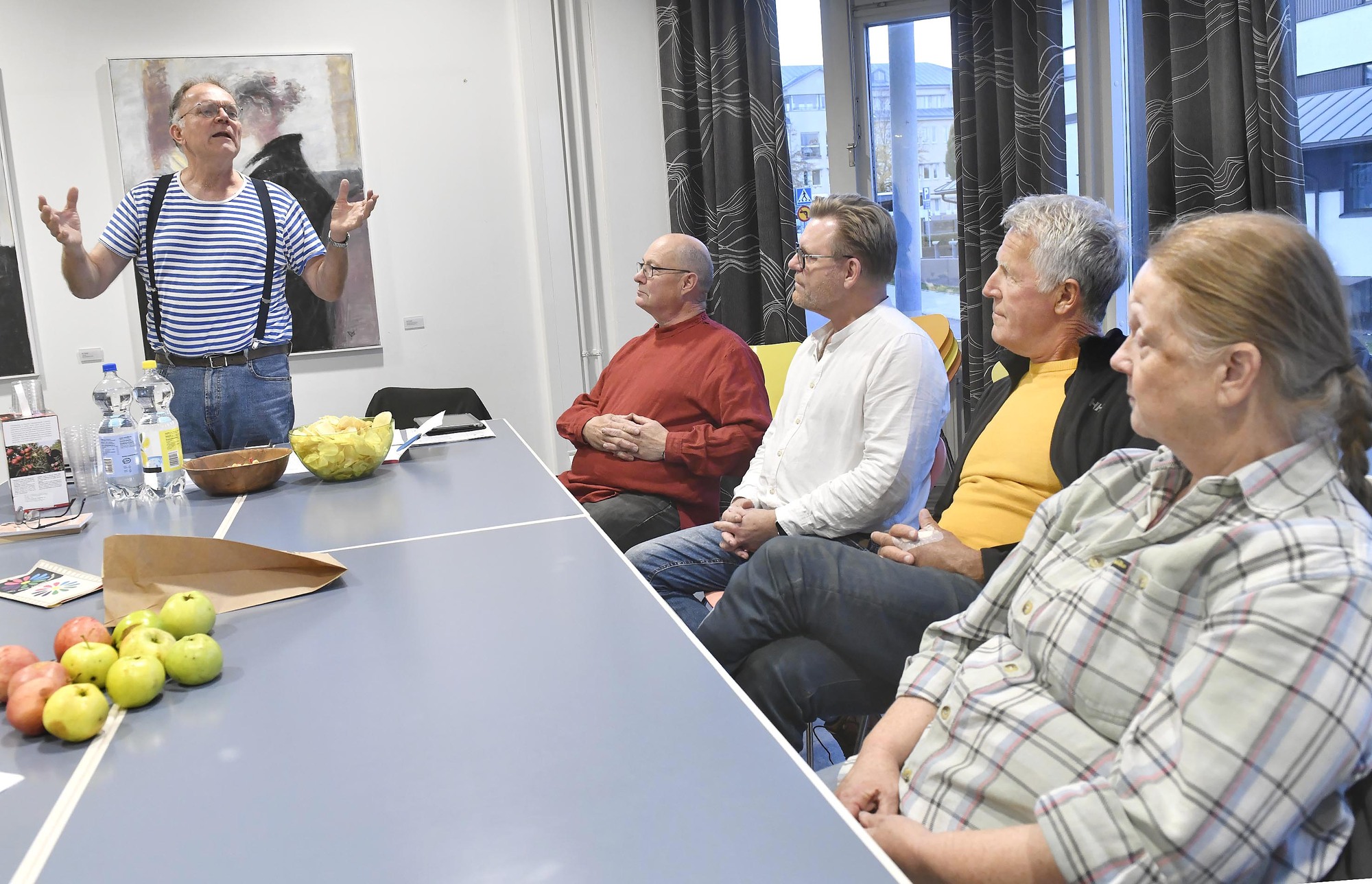 Första sonderingsmötet för Grön vänster