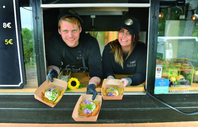 Våffelrakan till nordiska mästerskapen i foodtruck