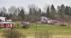 Luftvärmepump orsakade garagebrand i Emkarby