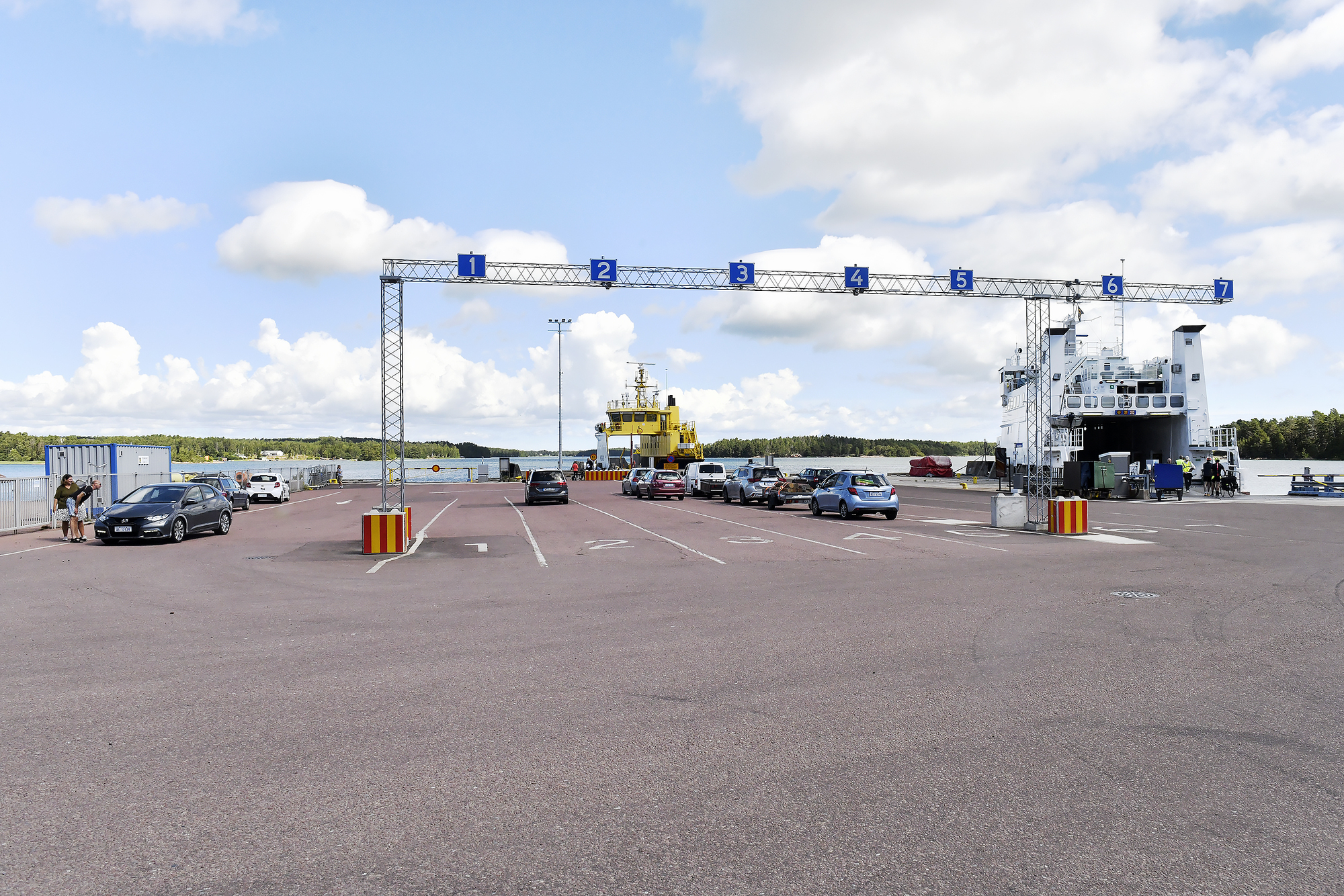 Så ersätter landskapet dig om din färja blir försenad